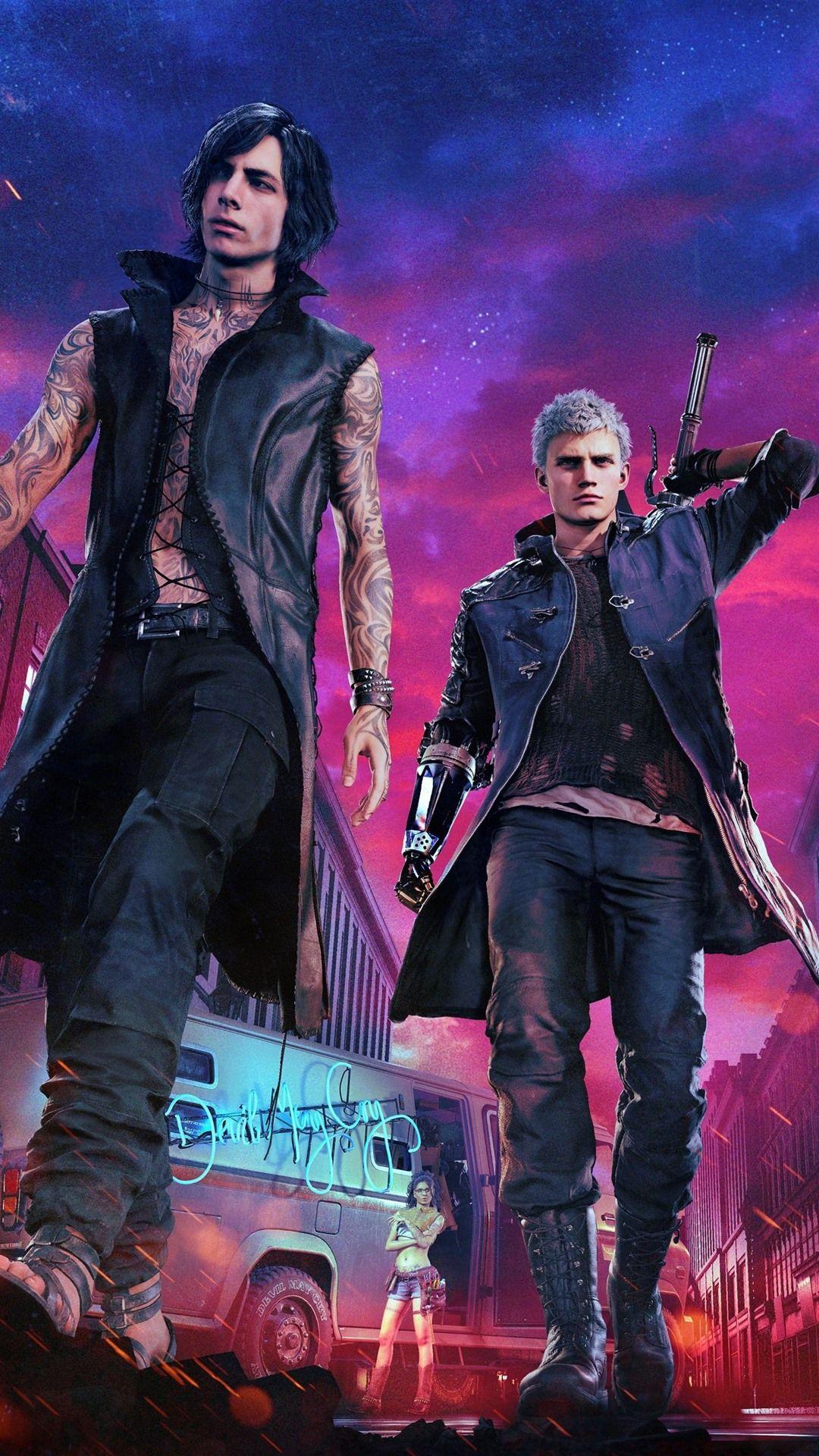 1080x1920 Devil May Cry PS4 Game 1242x2688 IPhone 11 Pro XS Max Wallpaper, Background, Picture, Image