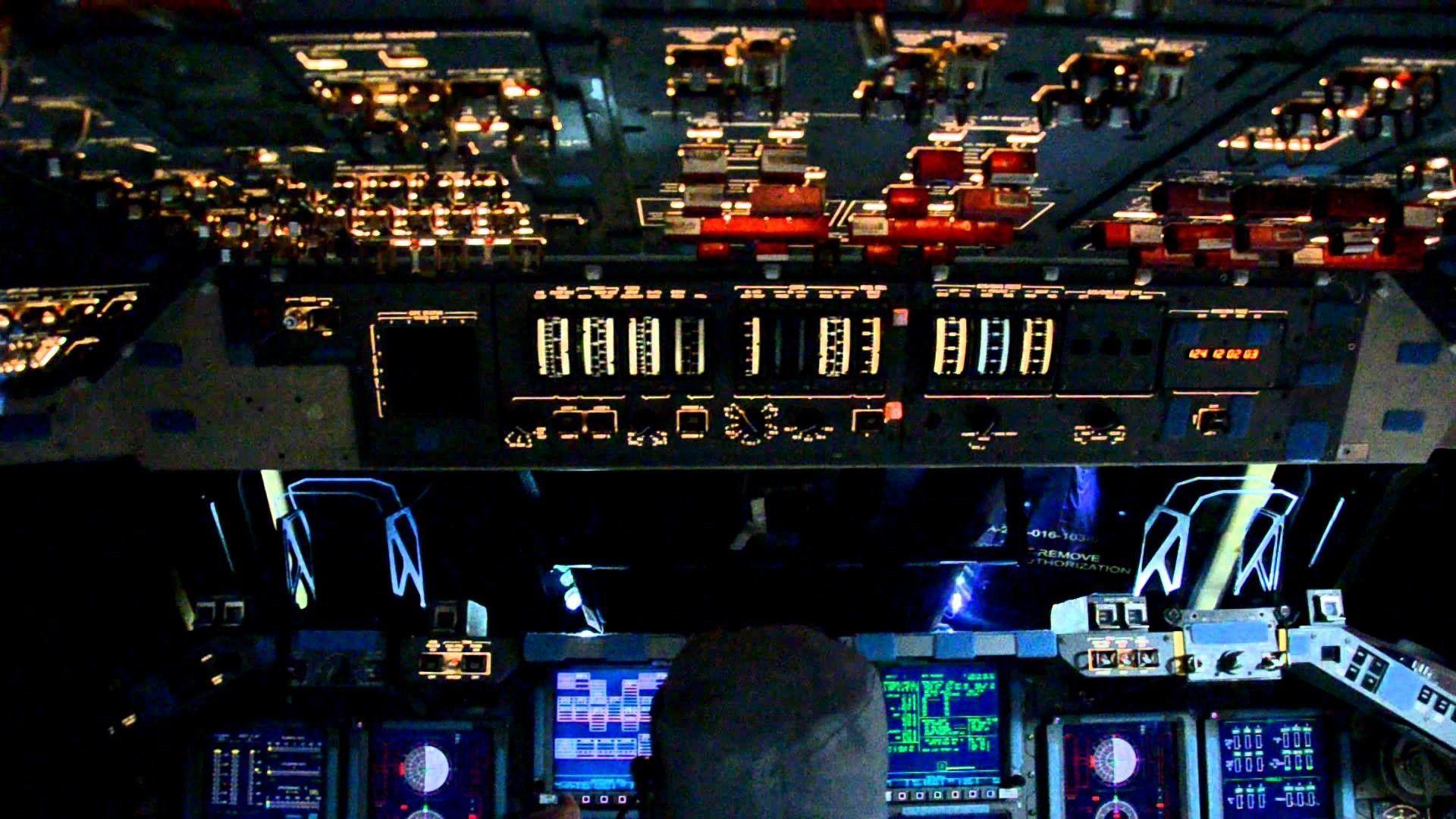1920x1080 Spaceship Cockpit Wallpaper