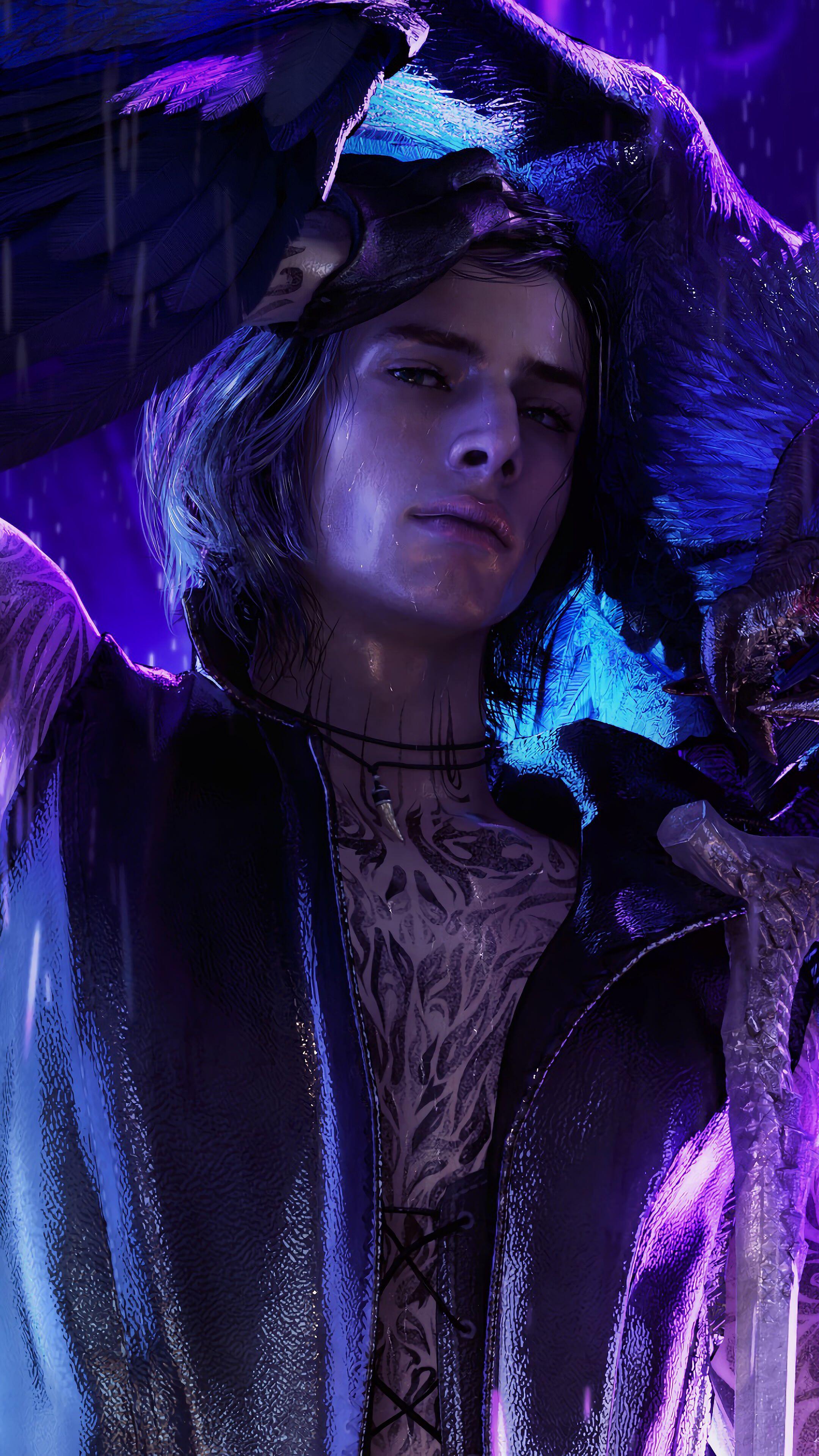 2160x3840 V, Devil May Cry 4K phone HD Wallpaper, Image, Background, Photo and Picture. Mocah HD Wallpaper