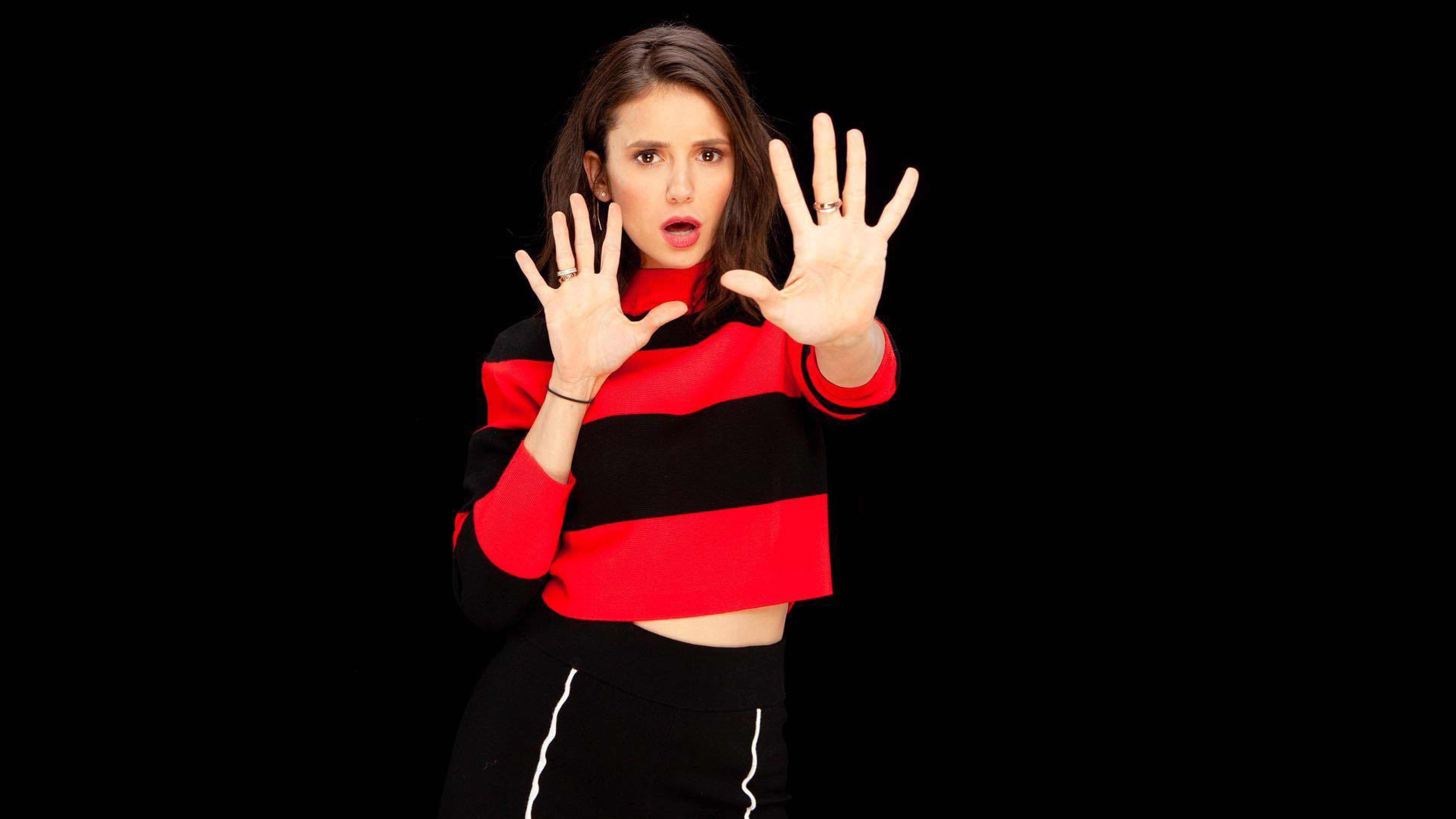 7680x4320 Nina Dobrev AOL 8K Wallpaper, HD Celebrities 4K Wallpaper, Image, Photo and Background