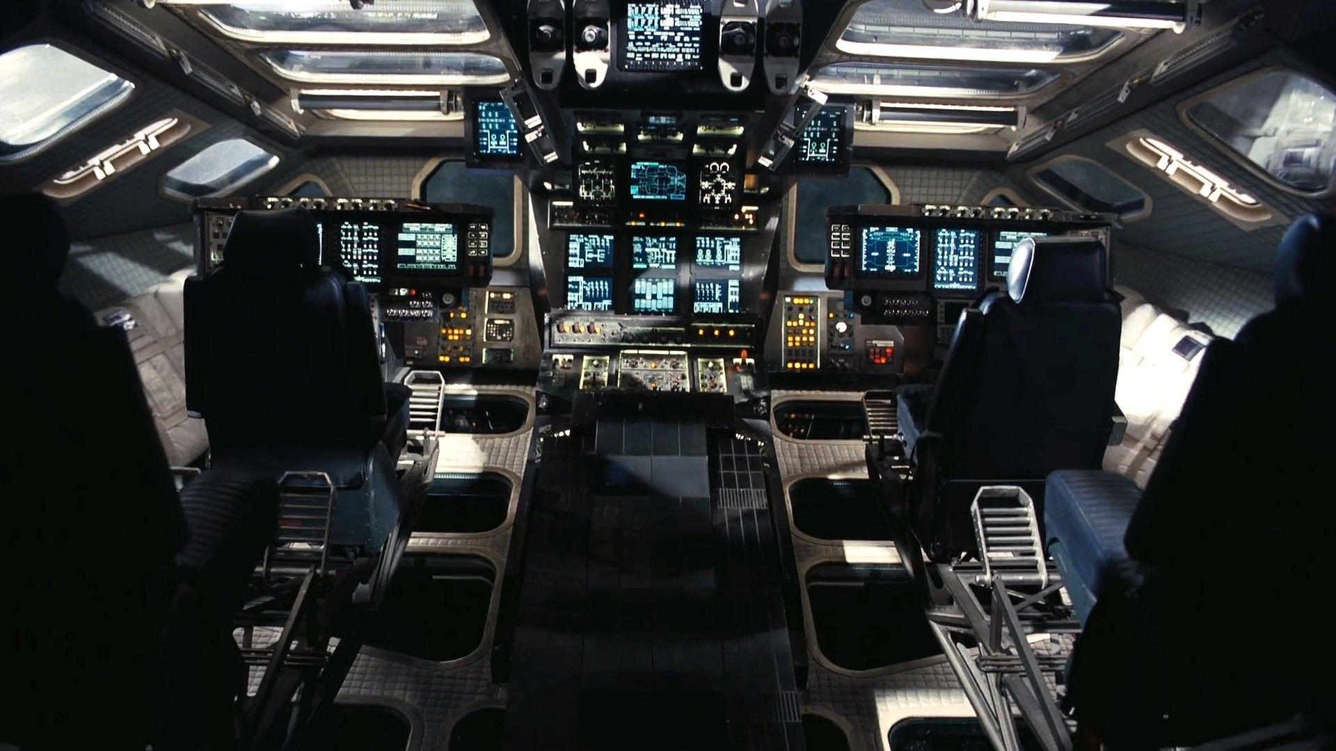 detailed space shuttle cockpit photos