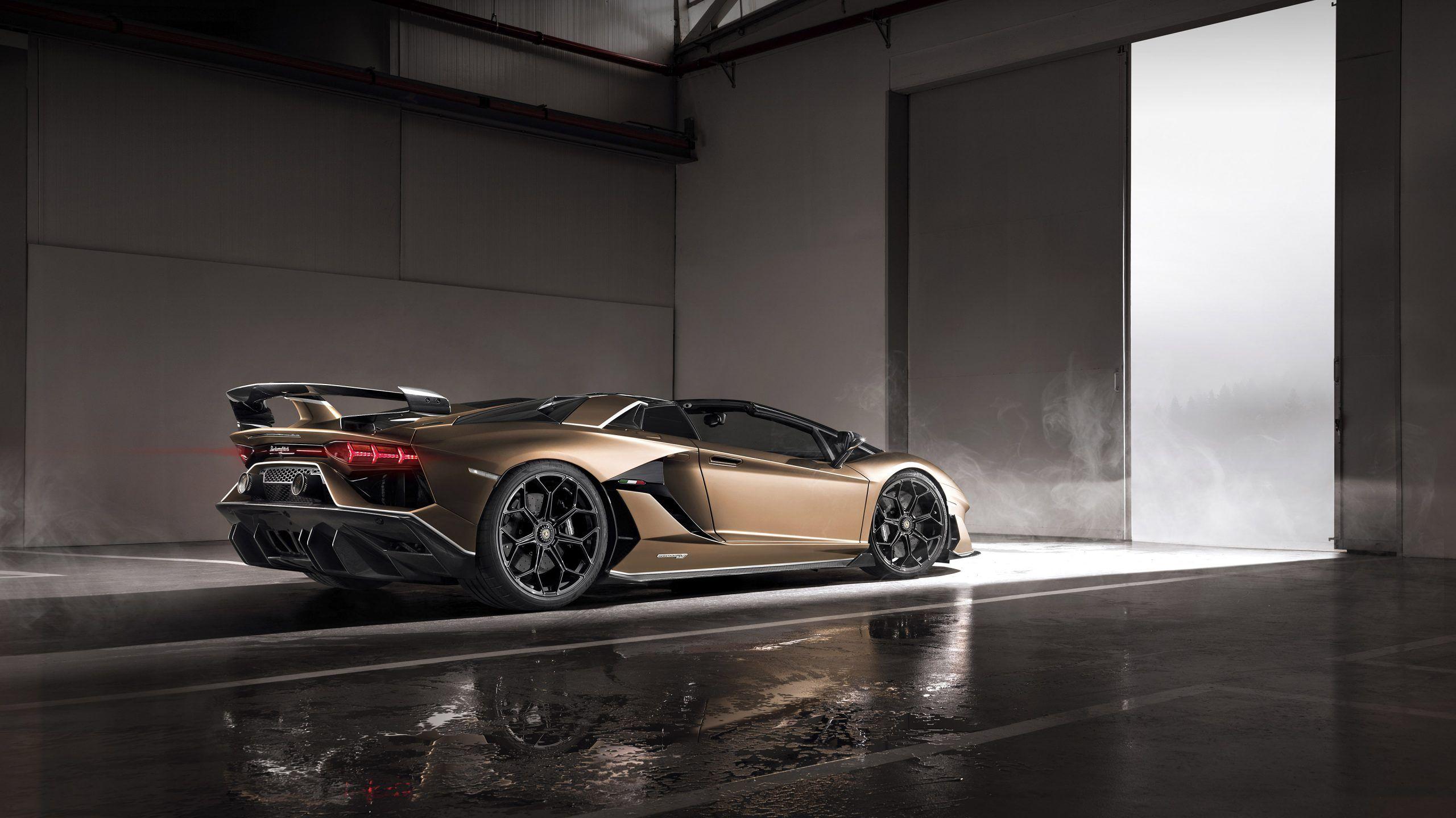 2560x1440 Lamborghini Aventador SVJ Roadster Wallpaper