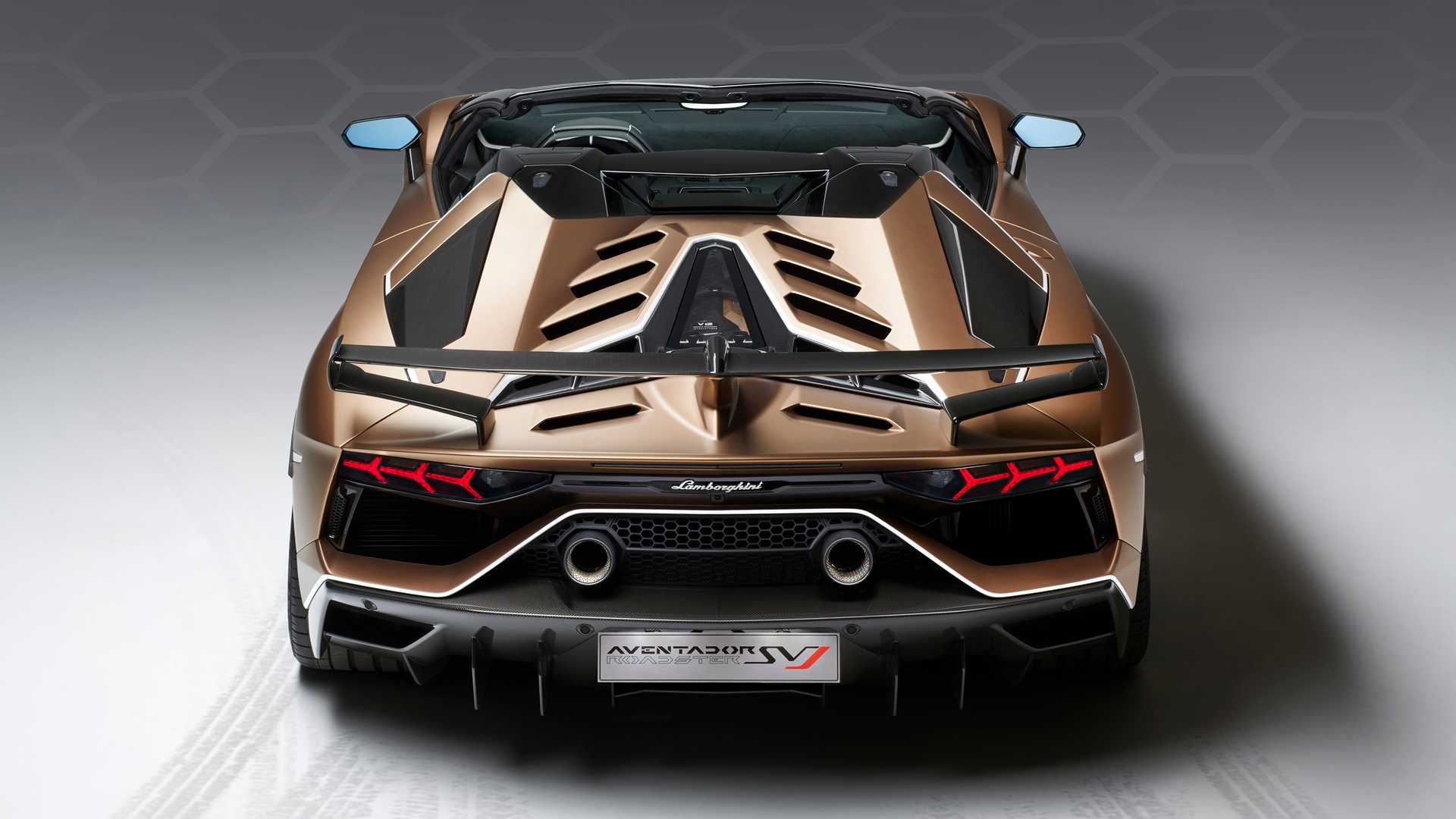 1920x1080 Lamborghini Aventador SVJ Roadster Rear Wallpaper (25)