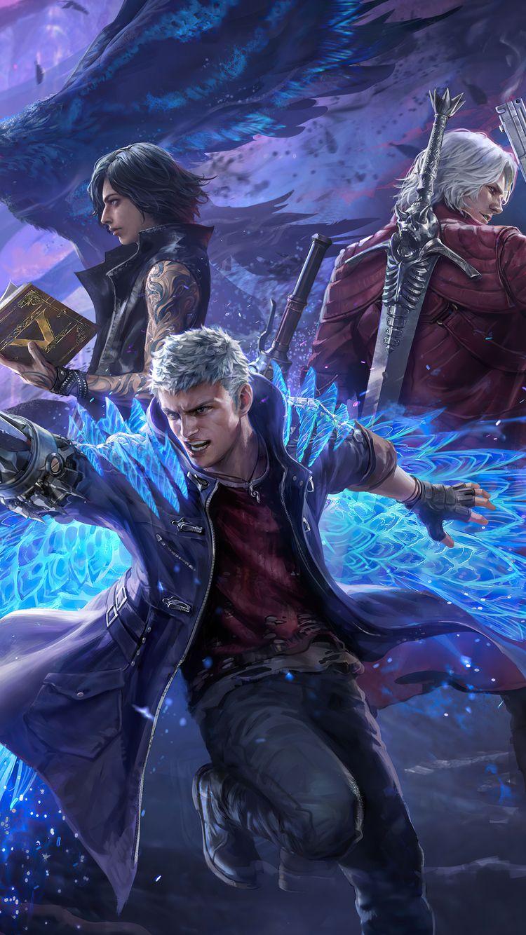 750x1334 Devil May Cry 4k iPhone iPhone 6S, iPhone 7 HD 4k Wallpaper, Image, Background, Photo and Picture