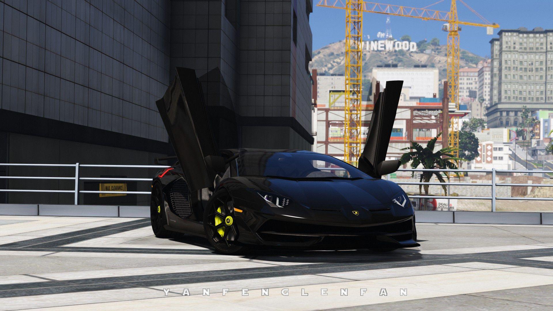 1920x1080 Lamborghini Aventador Svj Wallpaper