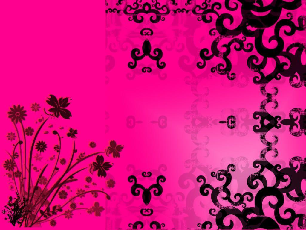 pink and black wallpapers for girls