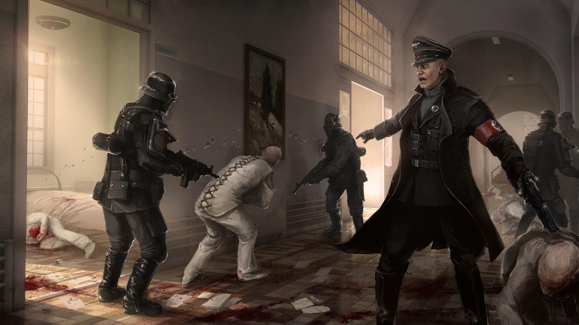 1920x1080 Video games wolfenstein nazis order wolfenstein: the new wallpaper