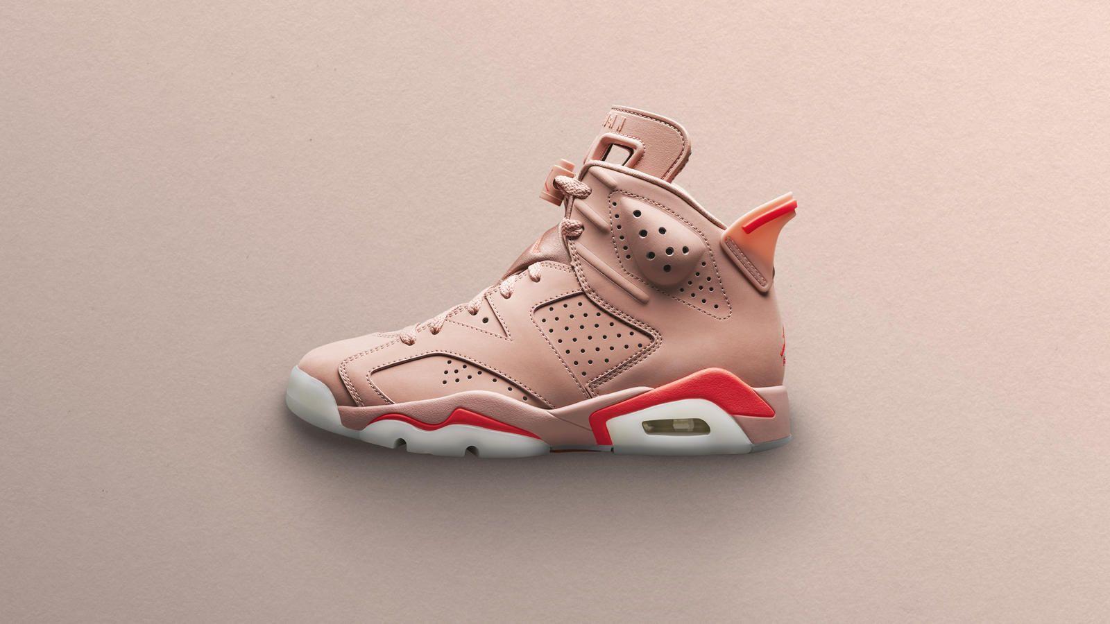 1600x900 Aleali May X Air Jordan Vi Millennial Pink 6 Millennial Pink Wallpaper & Background Download