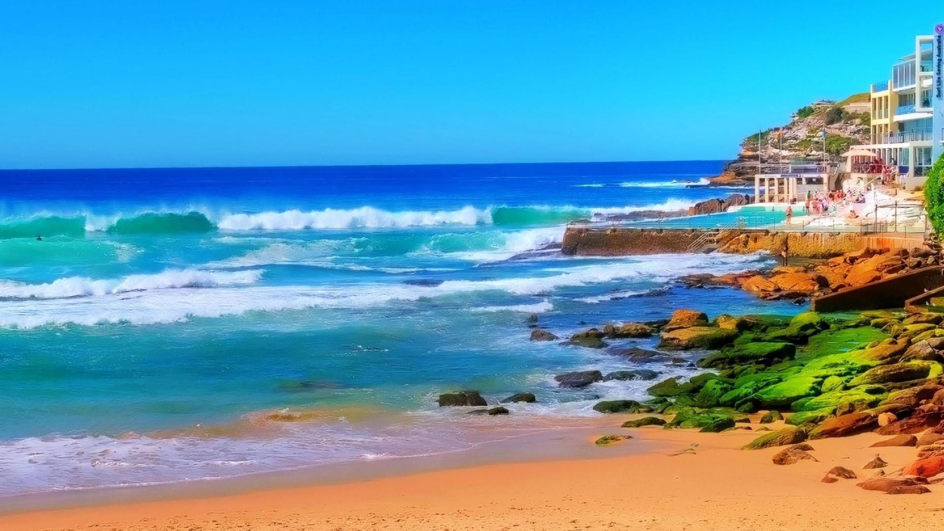 1920x1080 Hopetaft: Beach Image HD 1080p