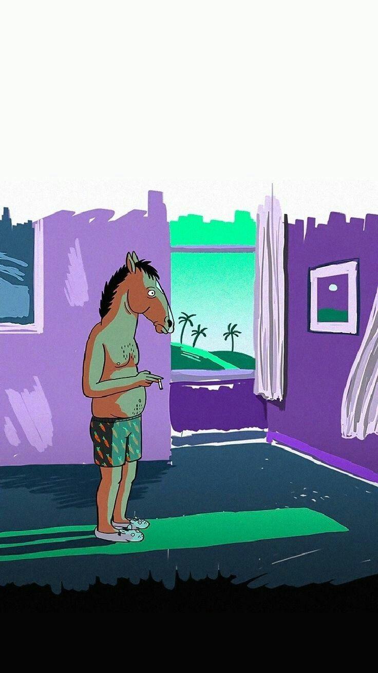 736x1309 Bojack Horseman Wallpaper iPhone HD Wallpaper