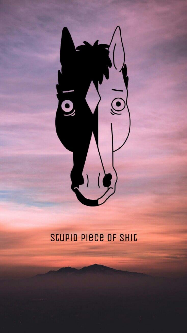 734x1305 Bojack Horseman Wallpaper