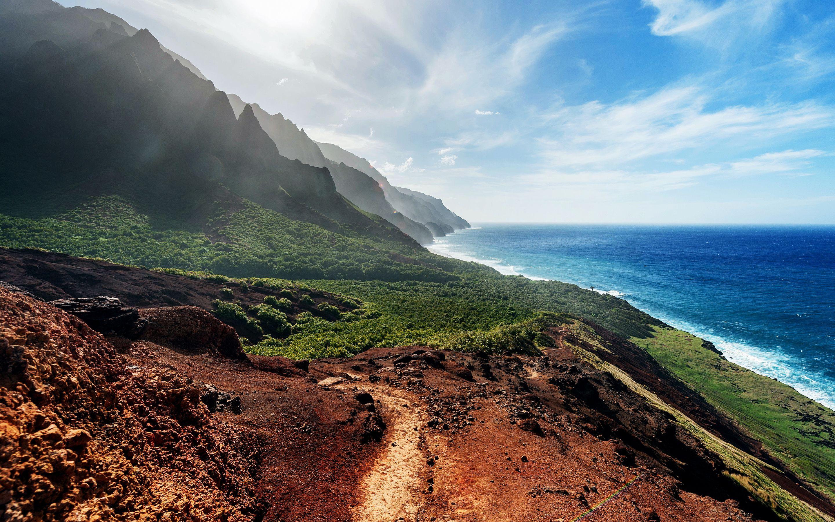 2880x1800 Sunny Shore Wallpaper