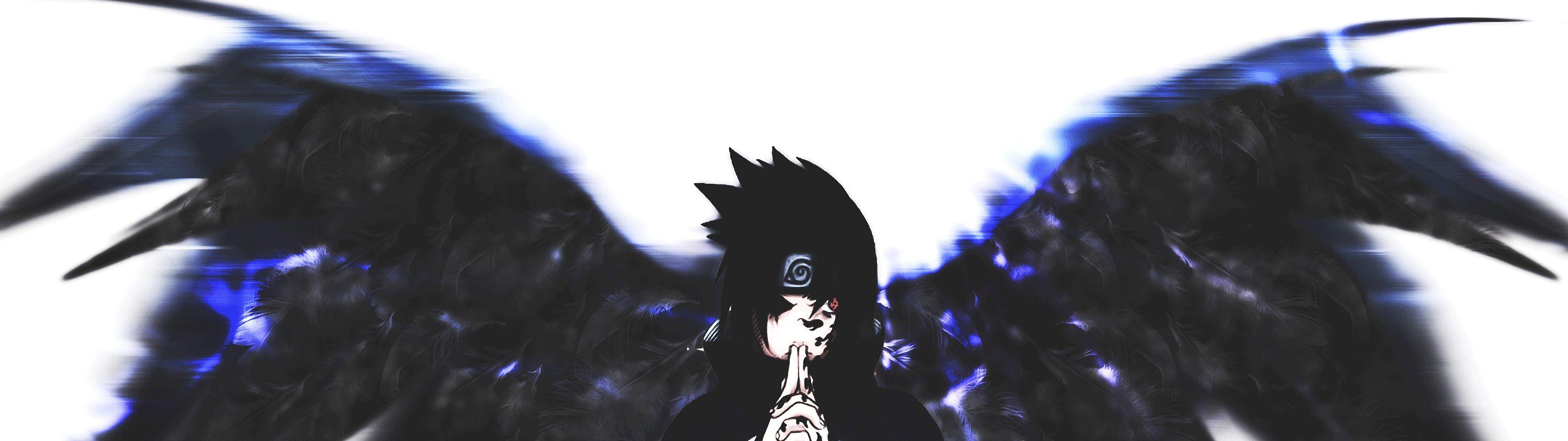 3840x1080 Naruto Dual Monitor Wallpaper