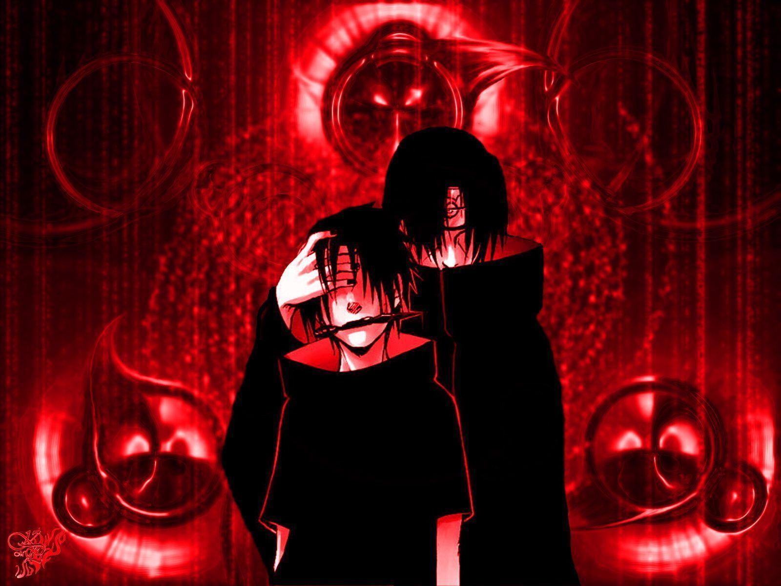 1600x1200 Itachi Sasuke Wallpaper