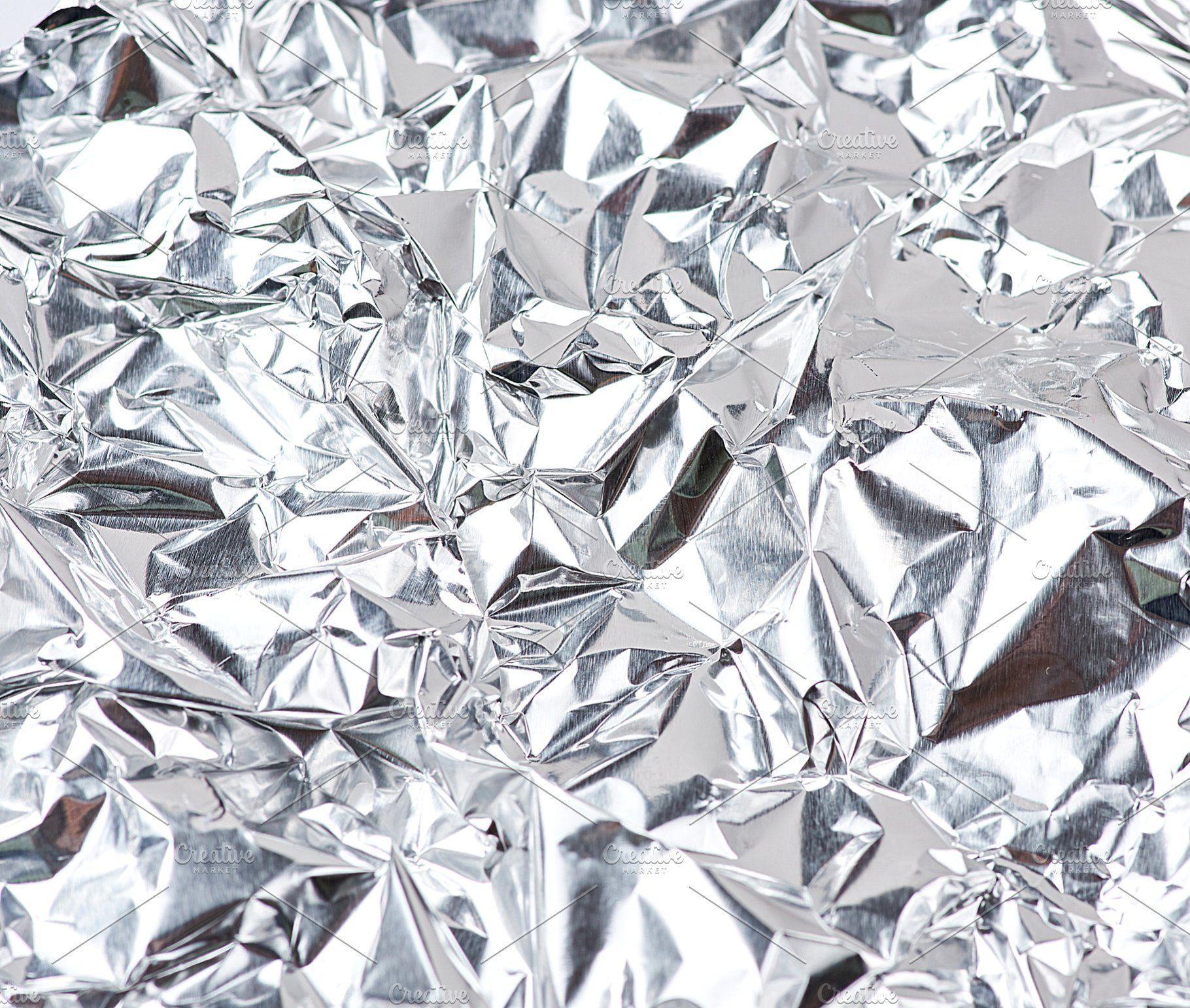 1820x1542 crumpled silver foil sheet. Abstract photography, Abstract, Background for photography