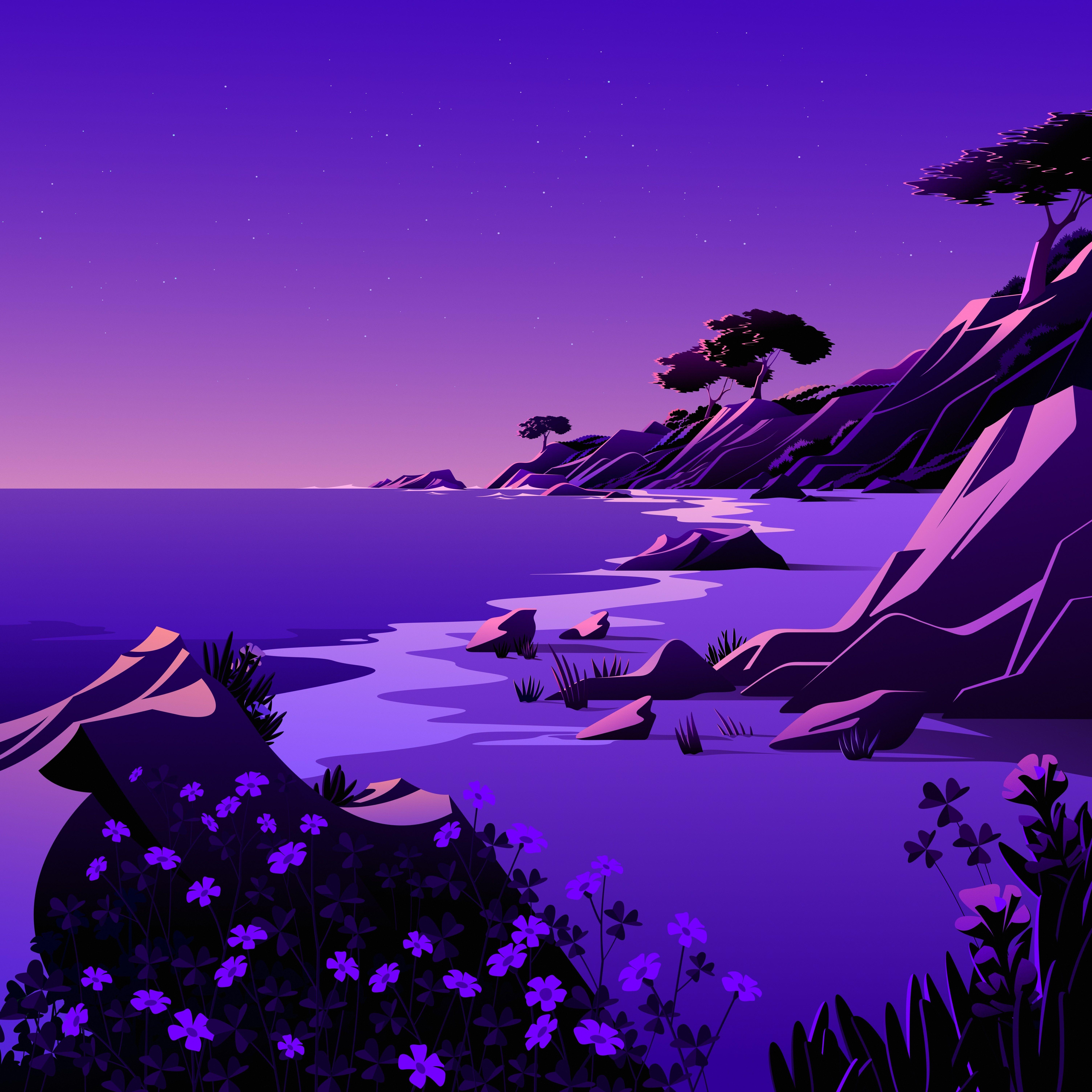 6016x6016 macOS Big Sur 11.0.1 includes even more new wallpaper, download them here