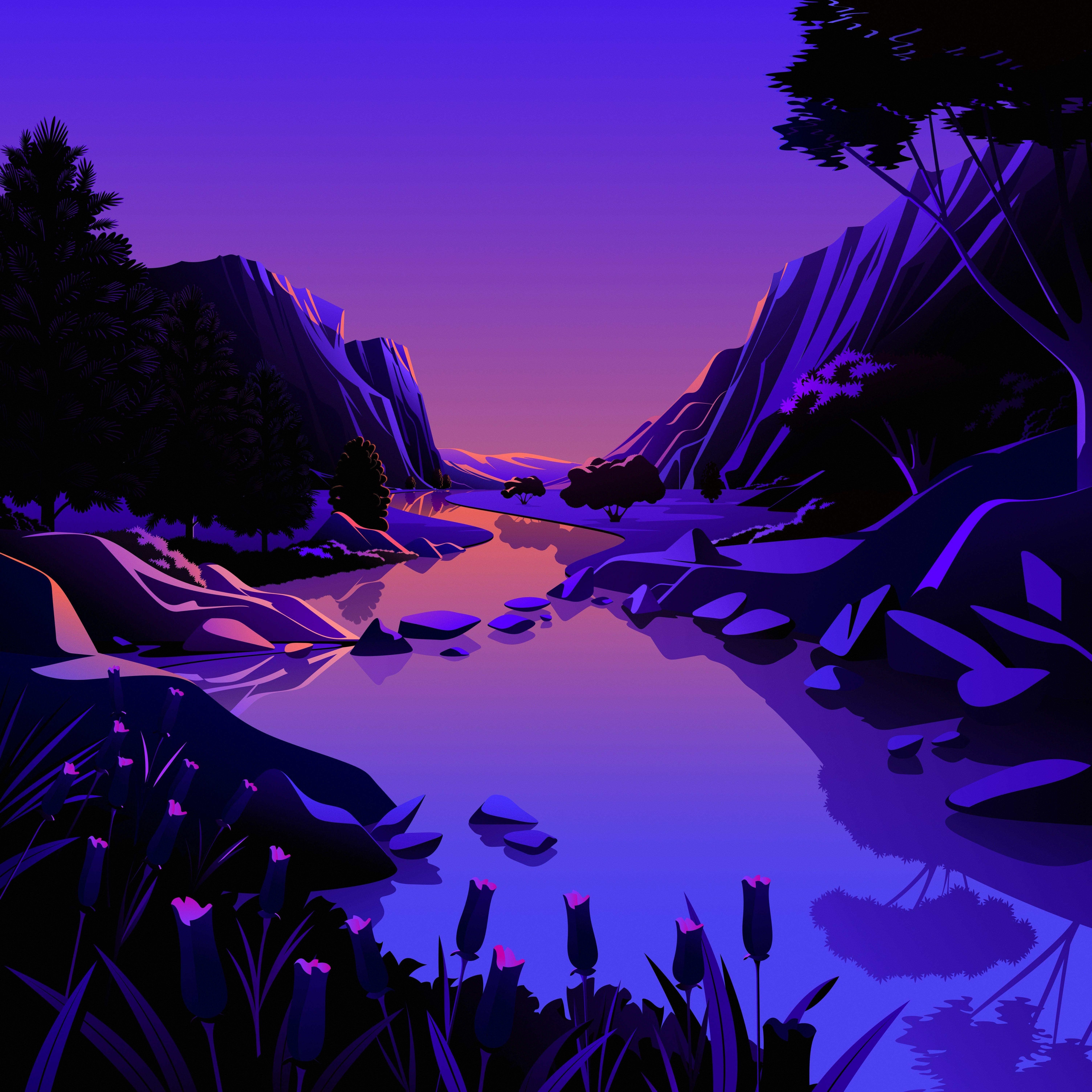 6016x6016 macOS Big Sur 11.0.1 includes even more new wallpaper, download them here