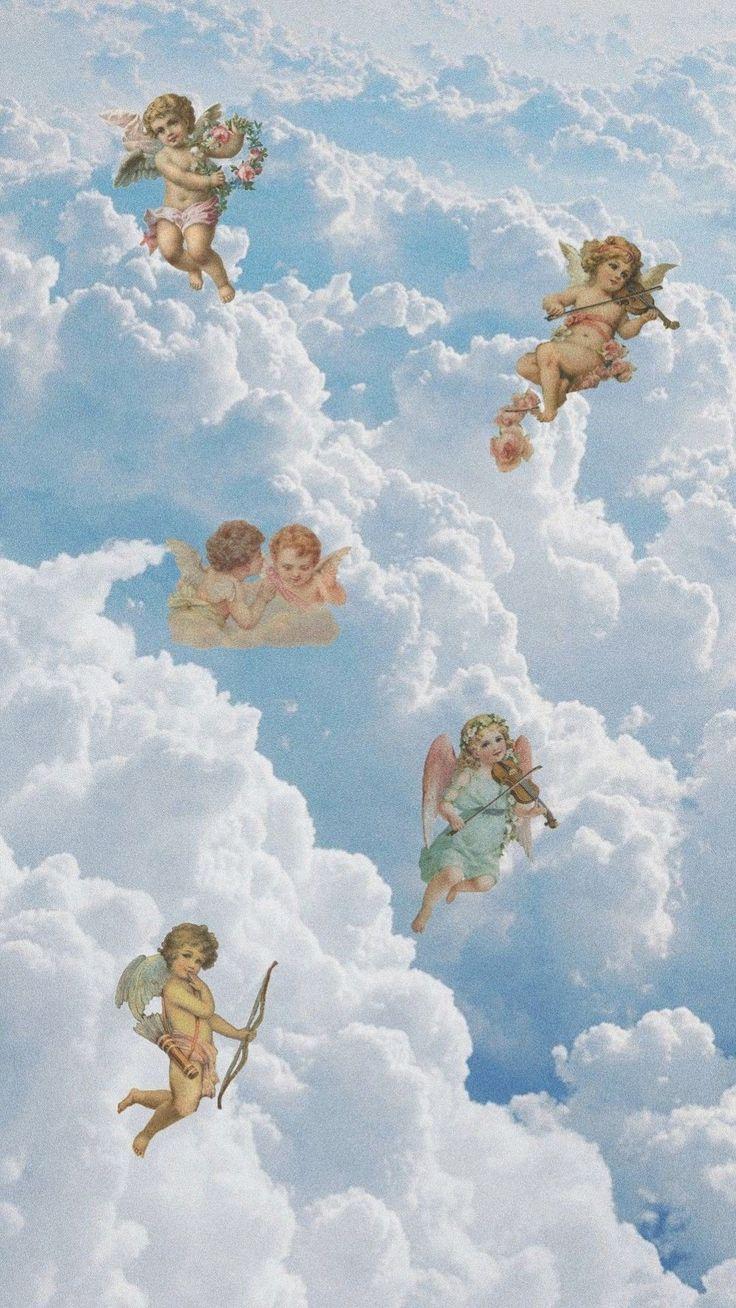 736x1308 Angel wallpaper, Art wallpaper .com