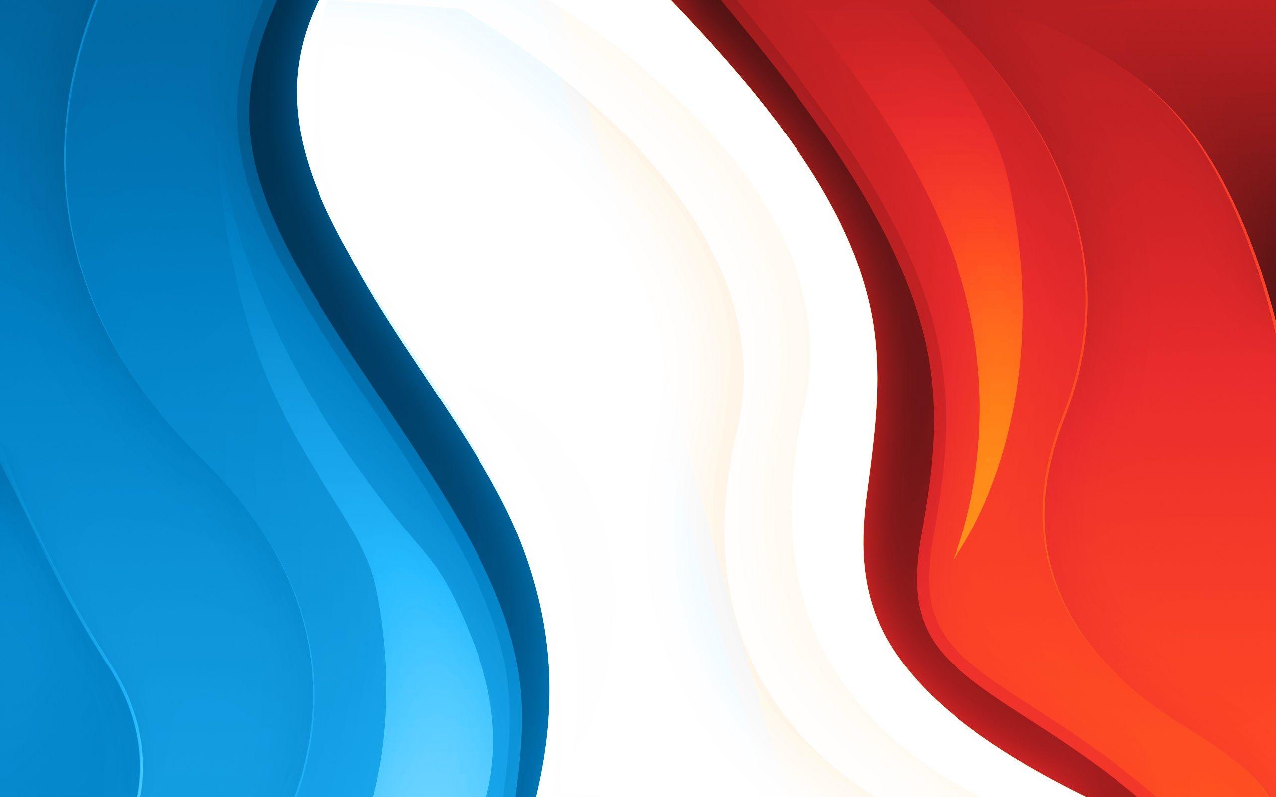 2560x1600 Red White Blue Wallpaper