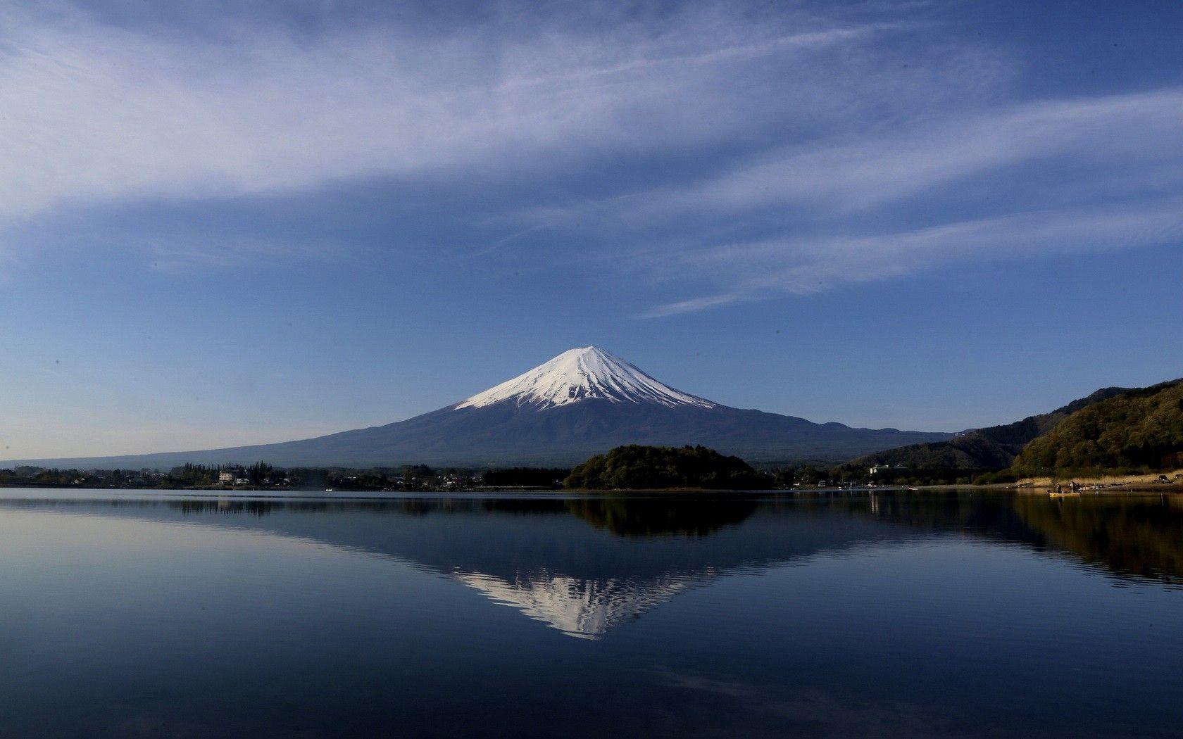 1680x1050 Fuji Tag wallpaper: Mountain Japan Volcano Fuji Nature Wallpaper