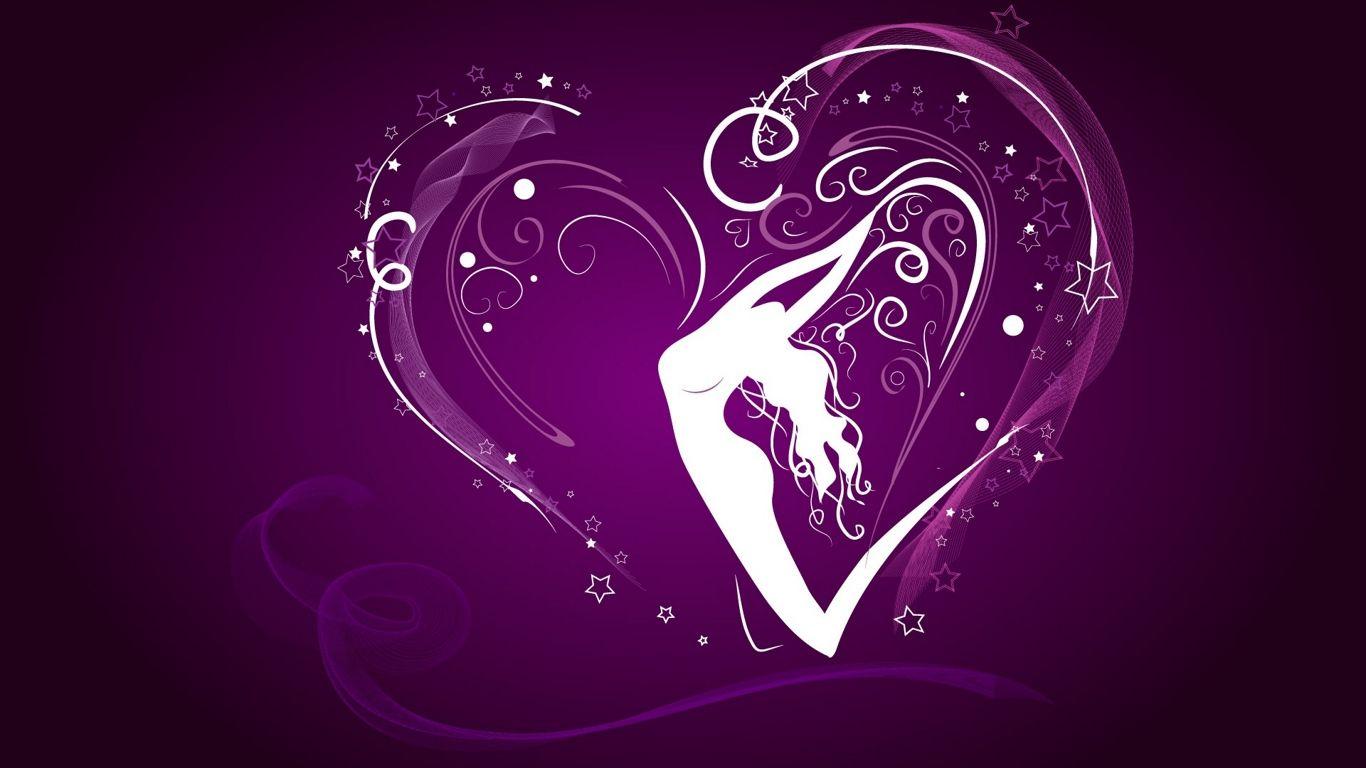 1366x768 Purple Leaves Wallpaper 1366x768