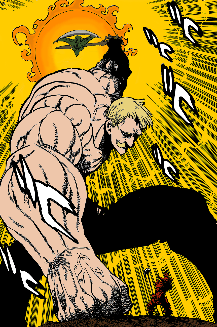 862x1300 Escanor iPhone Wallpaper