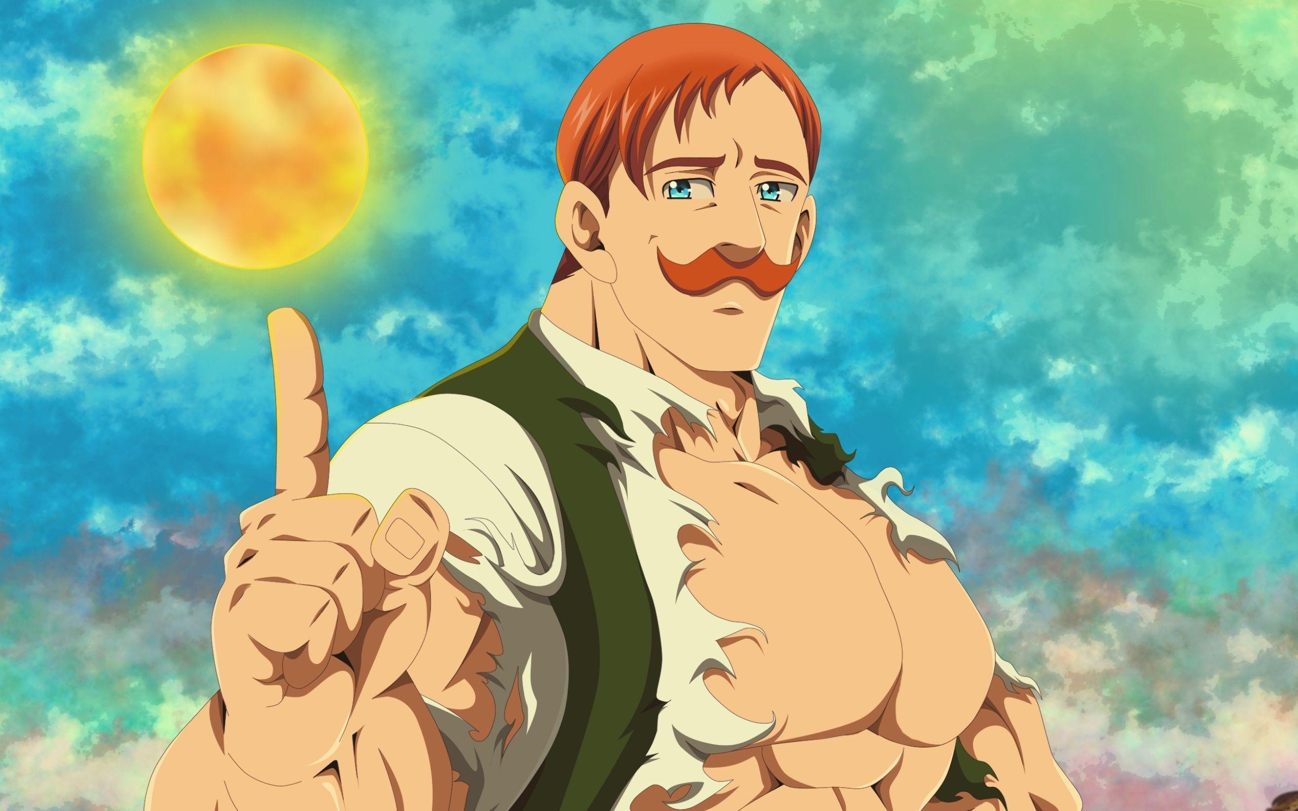 2560x1600 Wallpaper Of Anime, Sun, Escanor, The Seven Deadly Deadly Sins Escanor