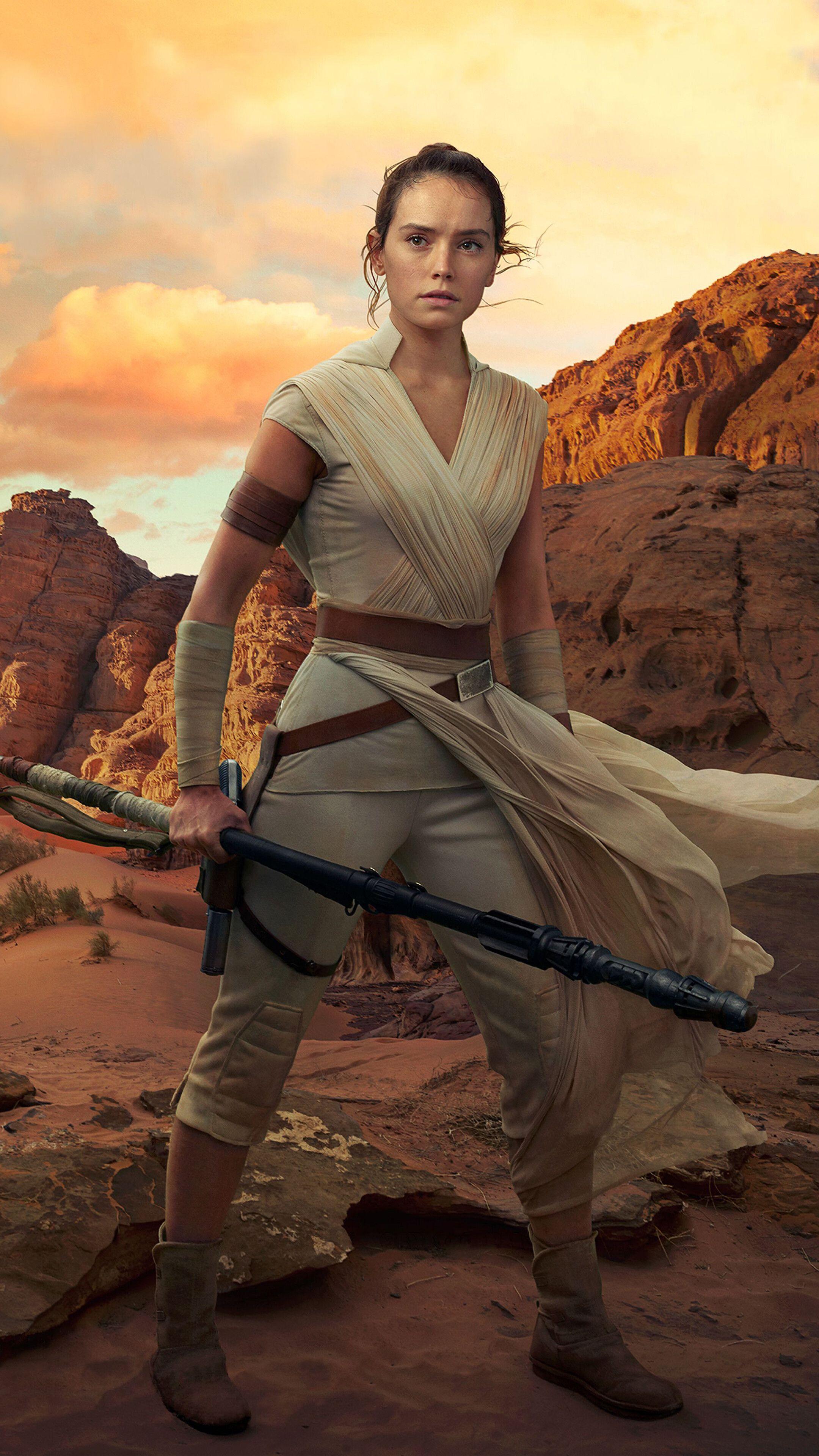 2160x3840 Rey, Star Wars the Rise of Skywalker, 4K phone HD Wallpaper, Image, Background, Photo and Picture