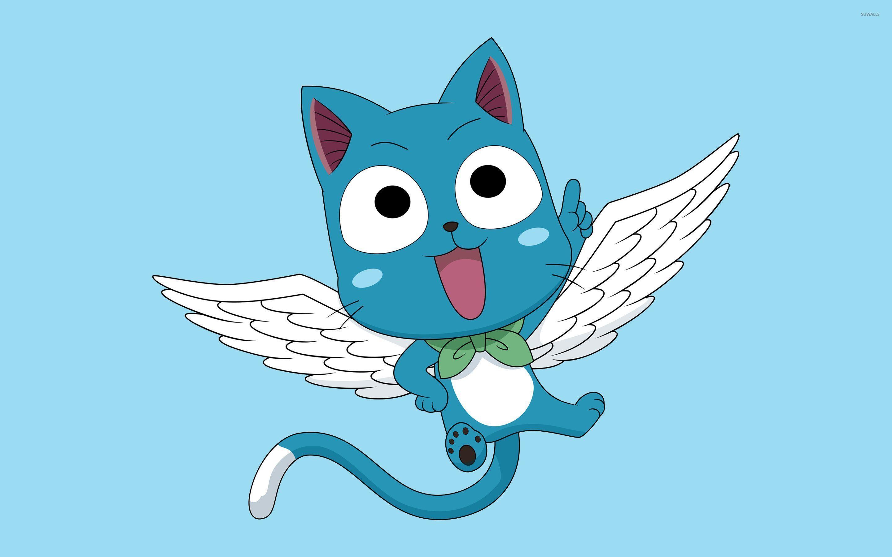 Render Anime  Fairy Tail  Happy And Carla by SakamiLeo on DeviantArt