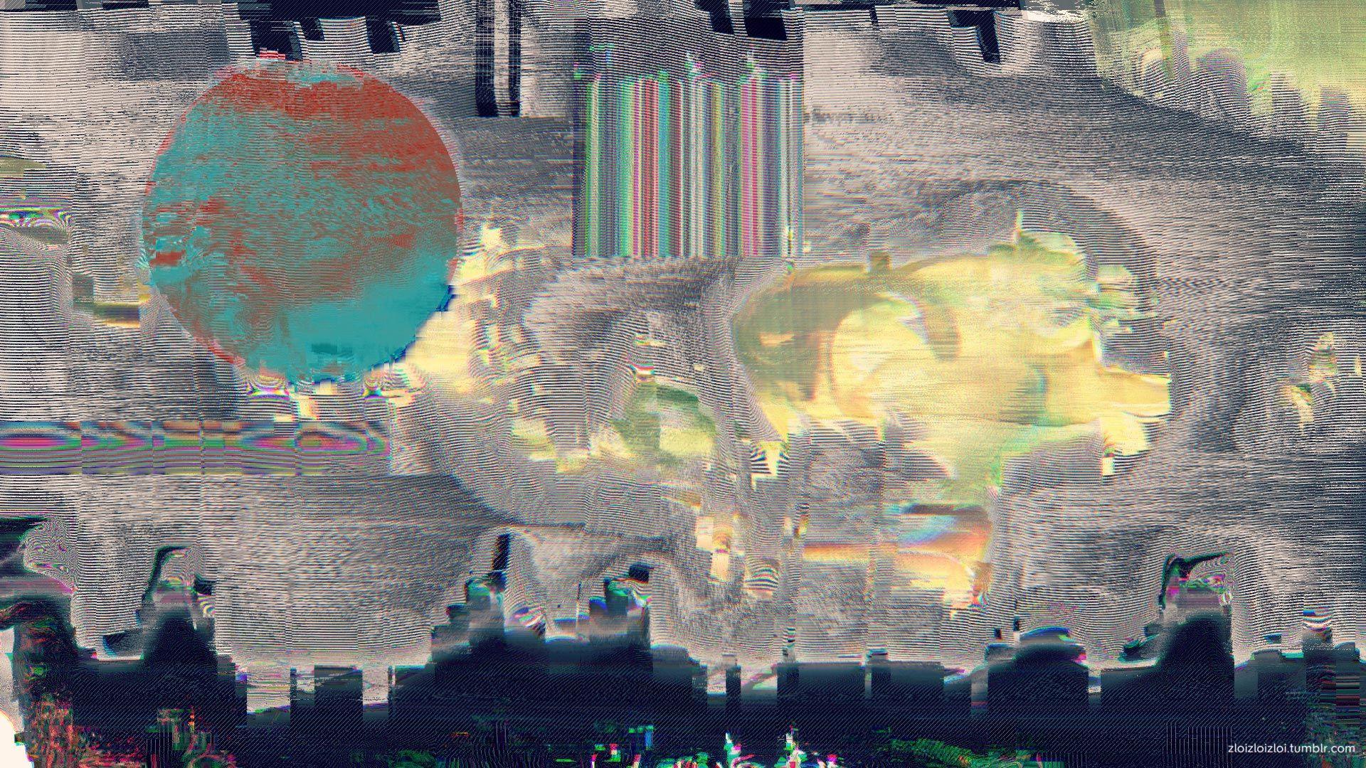 1920x1080 Glitch Art Theme for Windows 10