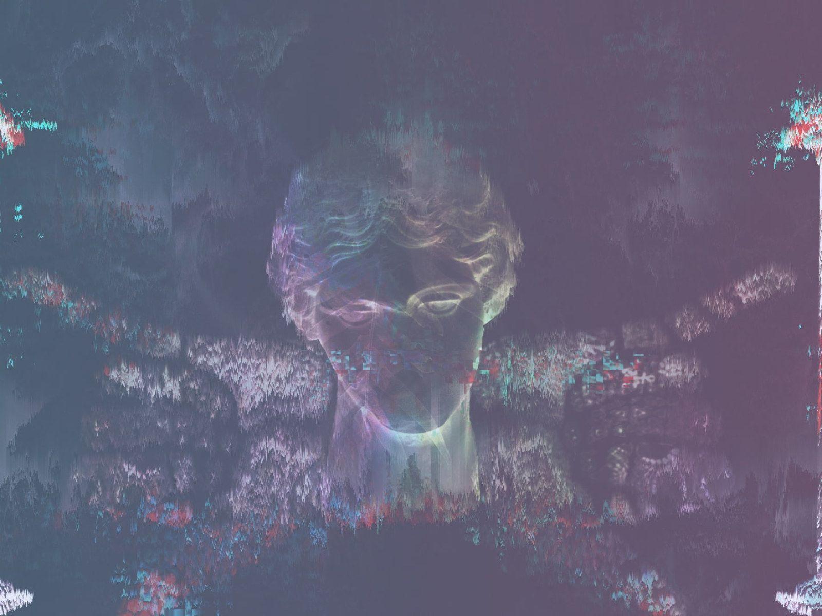 1600x1200 Wallpaper vaporwave, statue, glitch art • Wallpaper For You HD Wallpaper For Desktop & Mobile