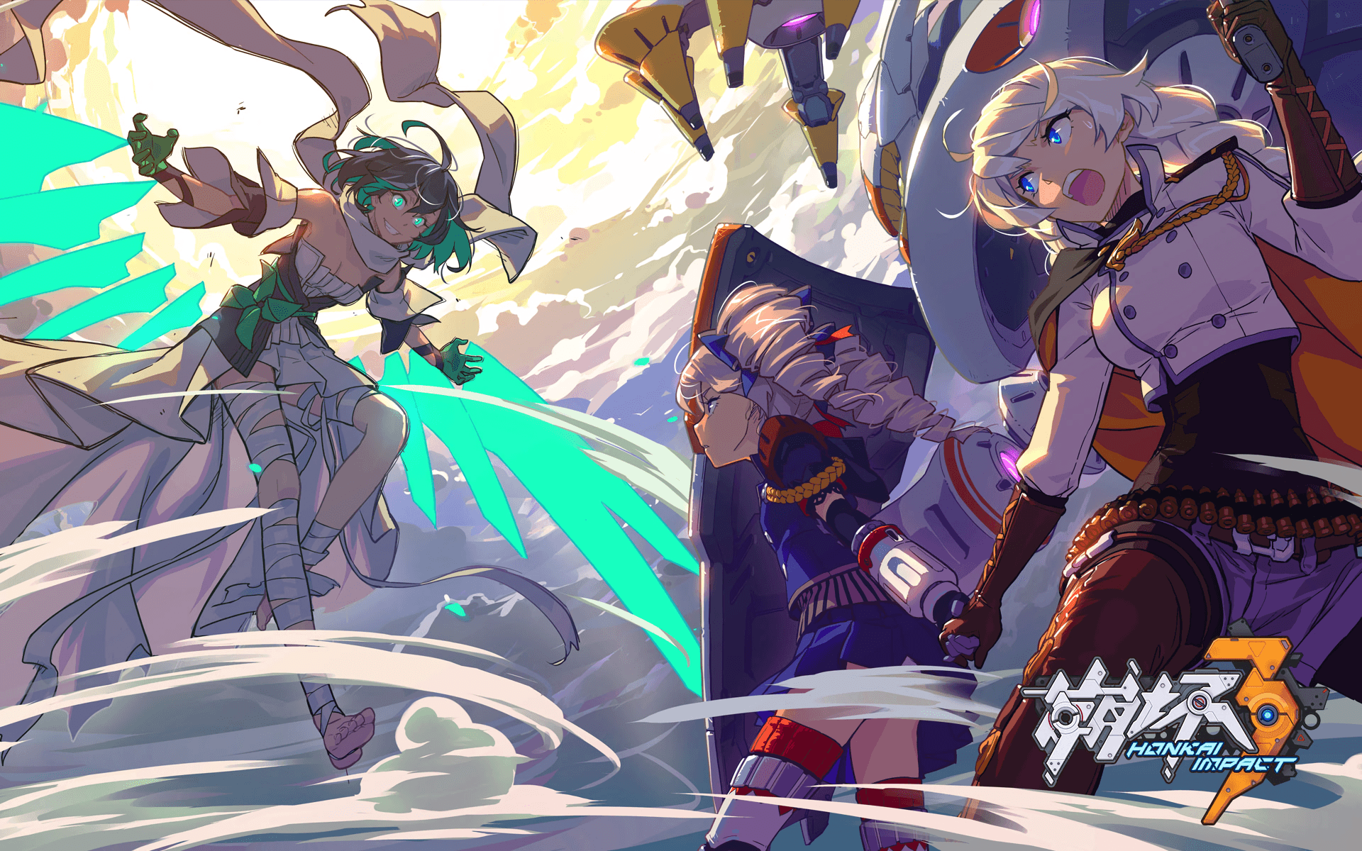 1920x1200 Kiana Kaslana Wallpaper
