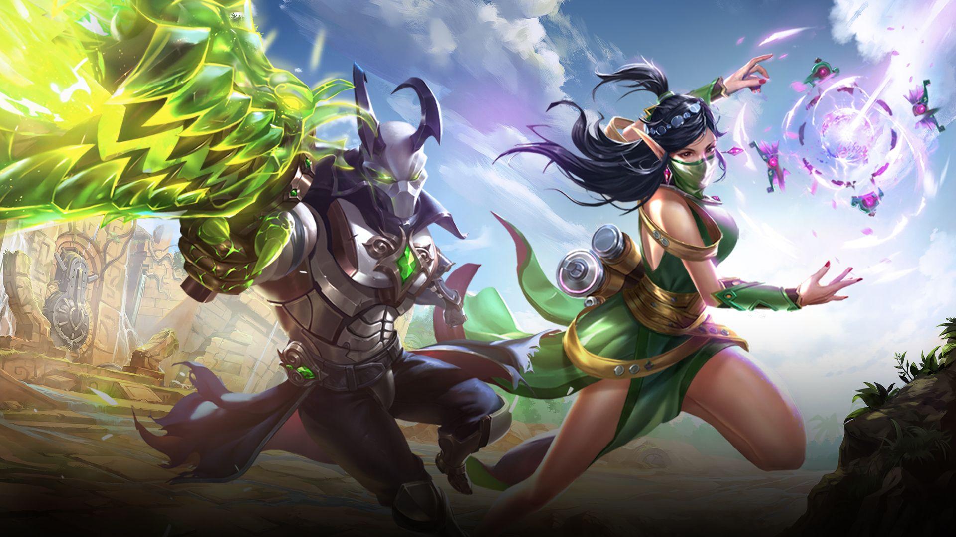 1920x1080 Paladins Ying And Androxus HD Wallpaper