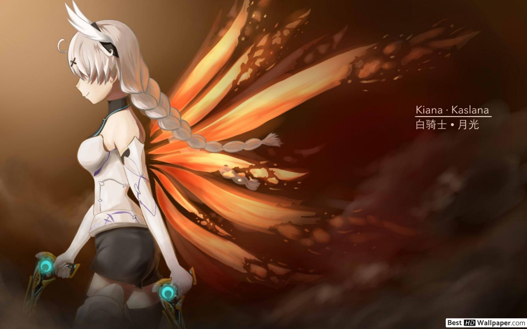 1680x1050 Honkai Impact 3rd Kiana Kaslana HD wallpaper download