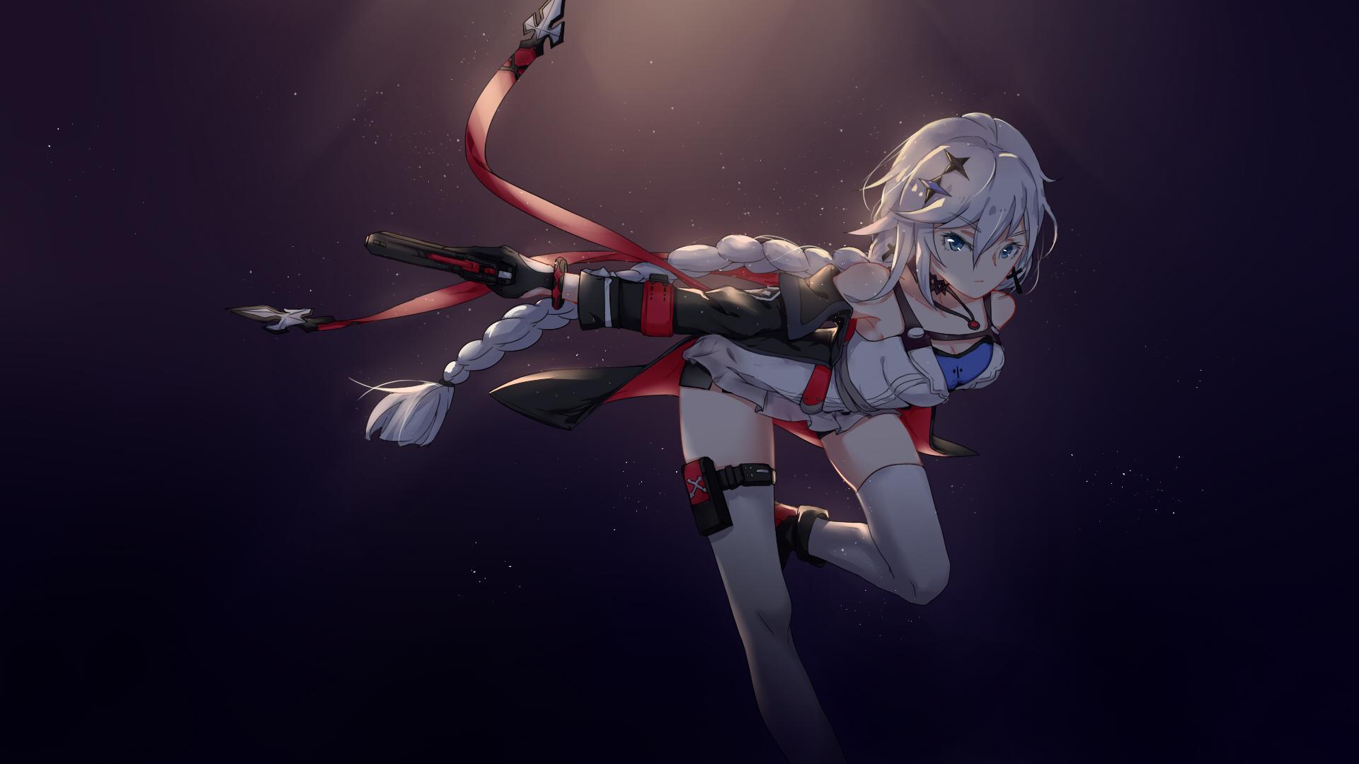 1920x1080 Kiana Kaslana Wallpaper
