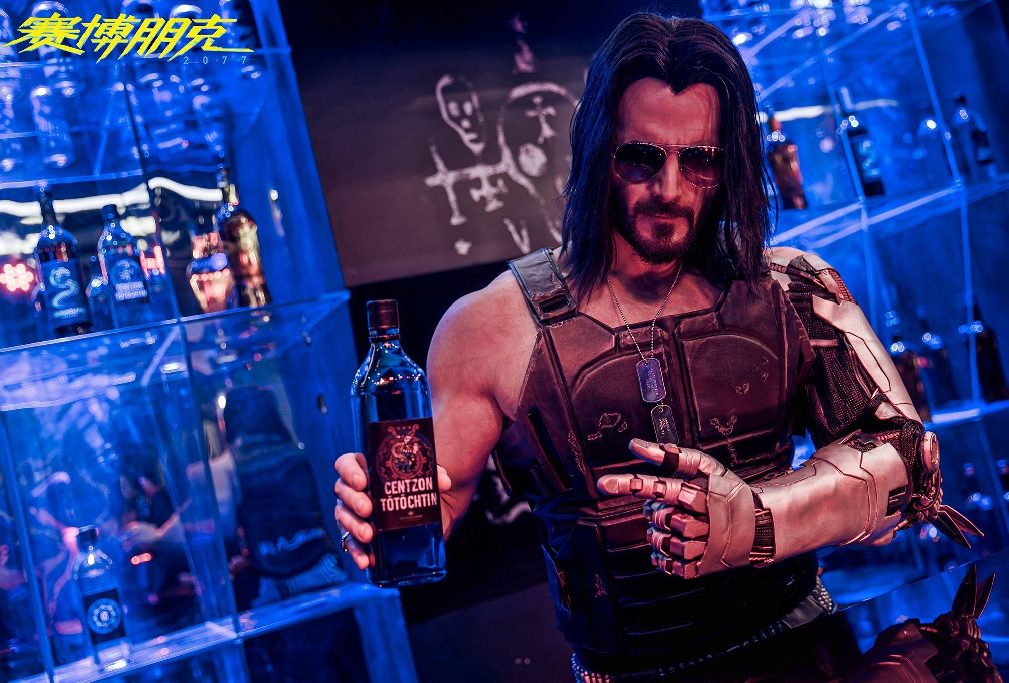 2006x1357 Johnny Silverhand 2077 Booth Official Performance (China)