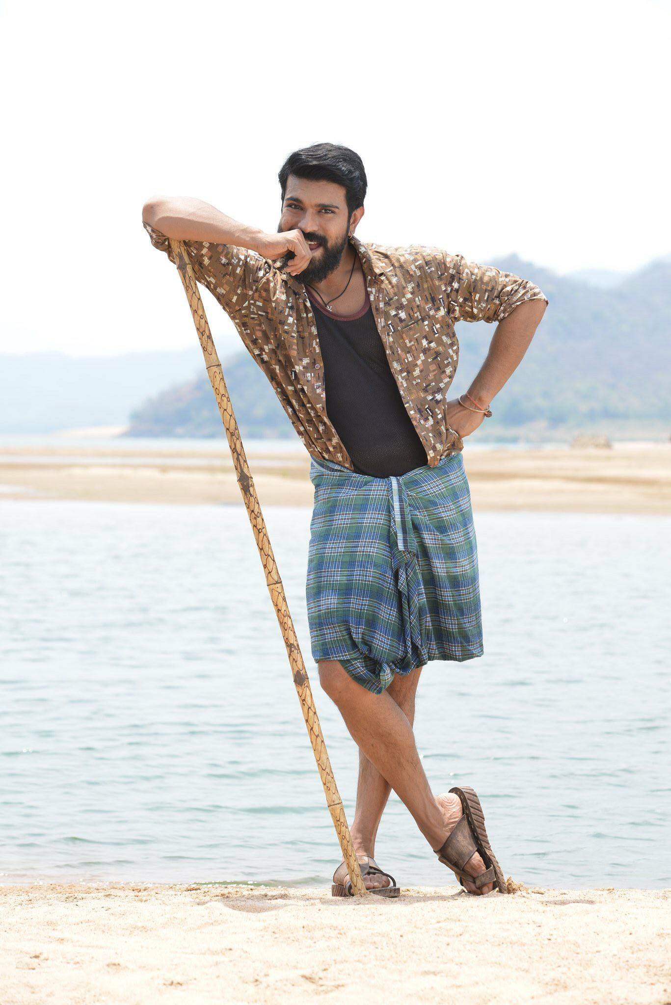 1367x2048 Rangasthalam Movie HD Photo Stills Ram Charan Samantha HD Wallpaper