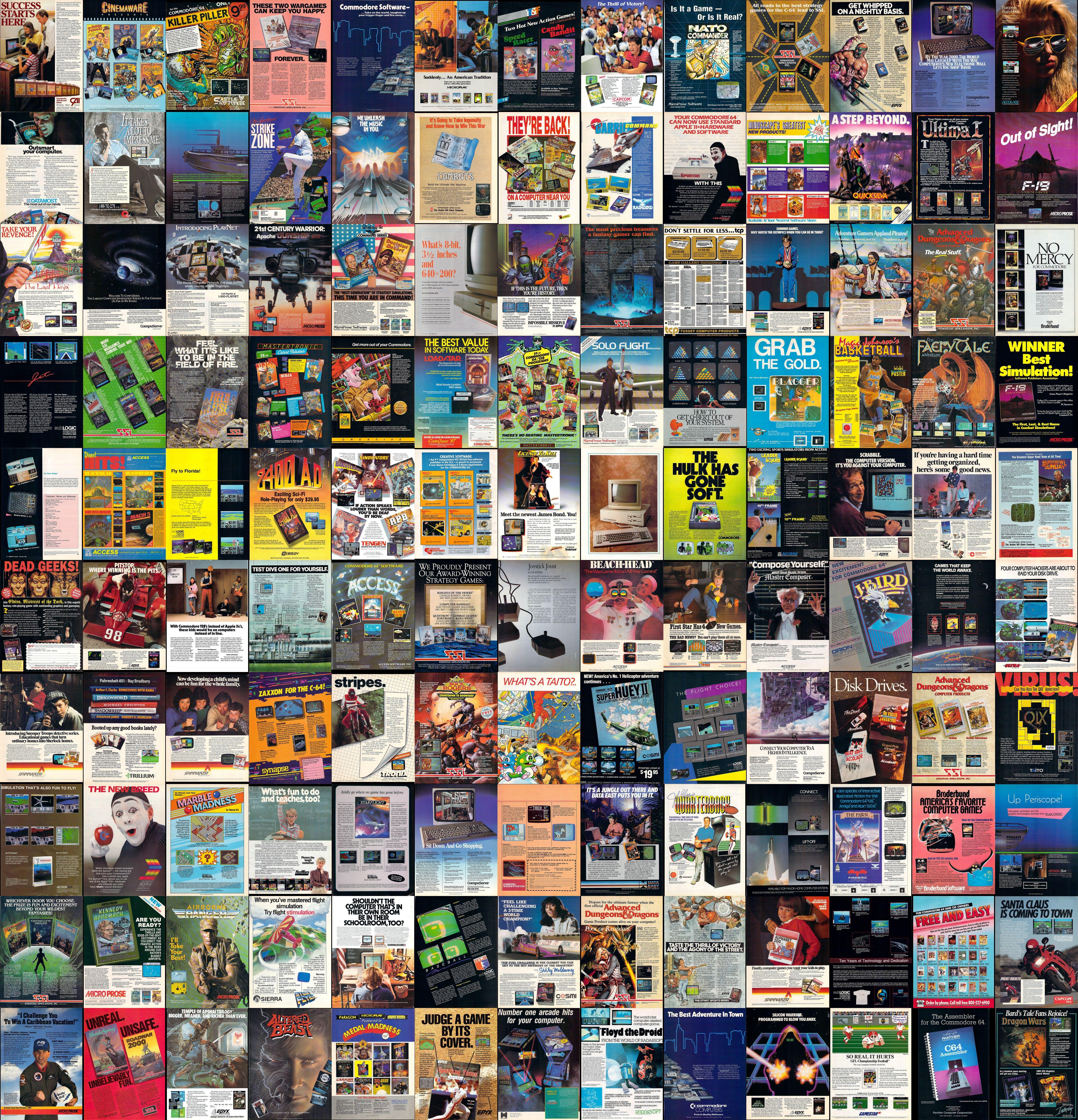 5200x5400 Video Game Collage Wallpaper