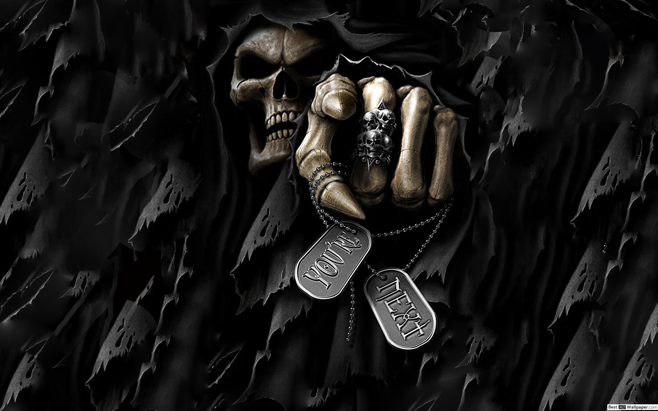 2560x1600 Pointing finger of death HD wallpaper download