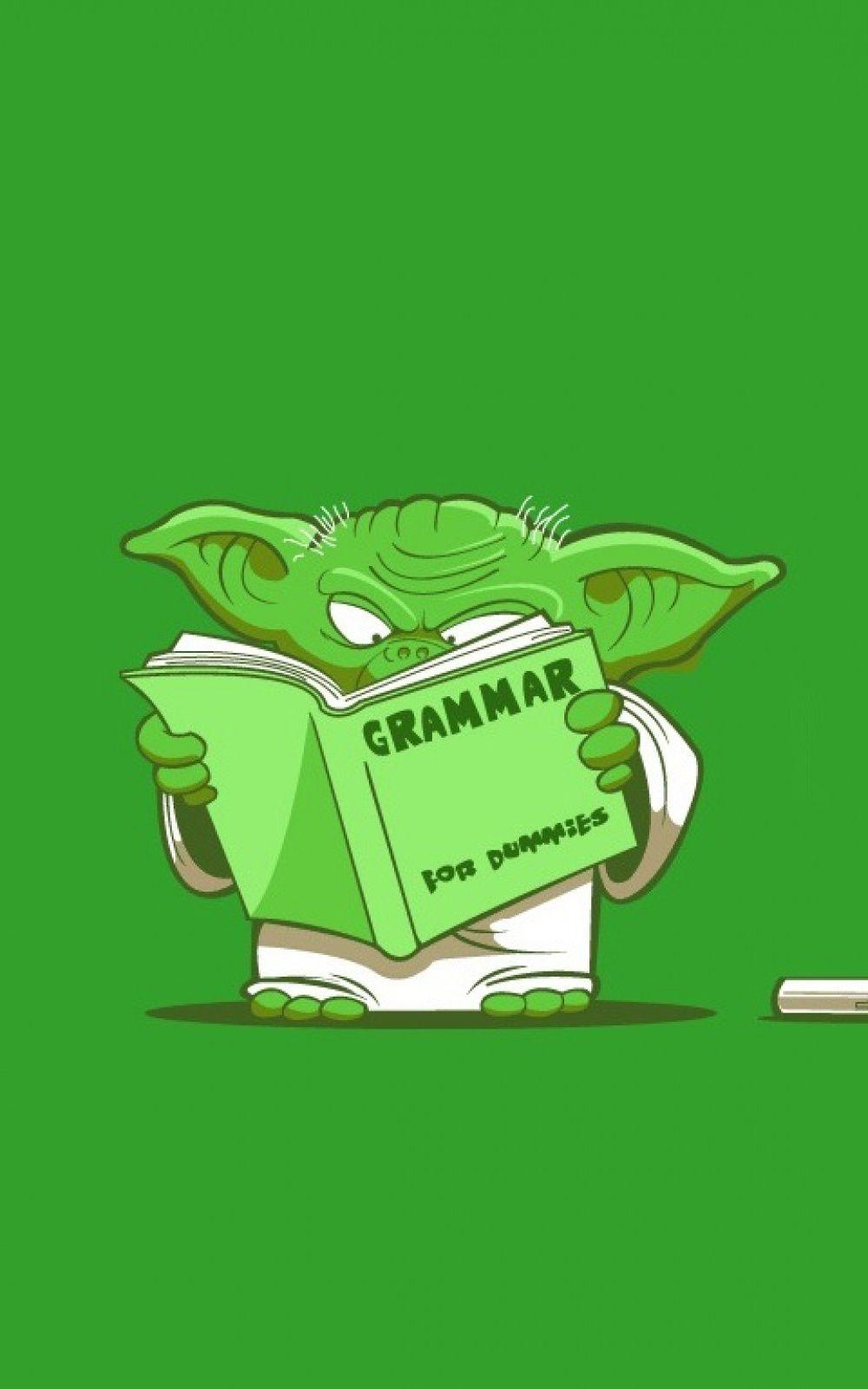 1000x1600 Yoda Read Book Mobile Wallpaper
