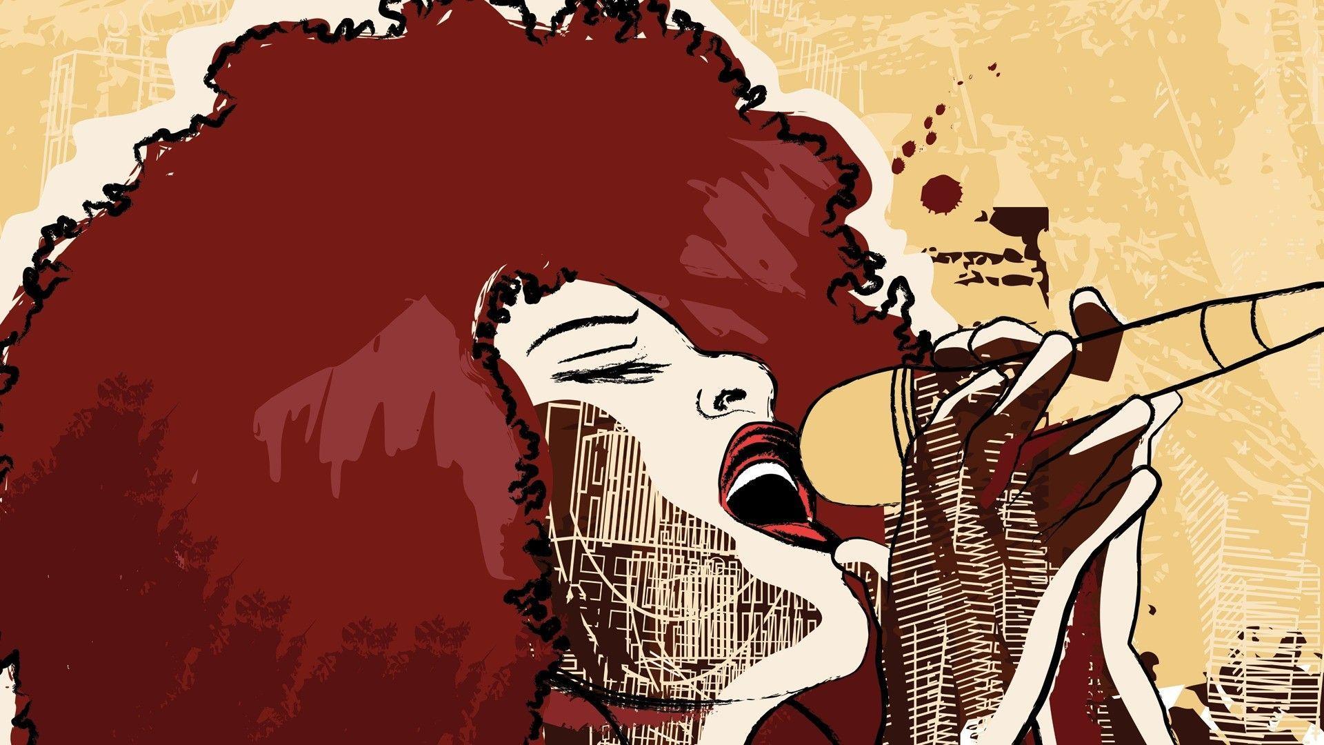 1920x1080 Res: 1920x Jazz Singer Music Wallpaper Pc Wallpaper. Music wallpaper, Wallpaper pc, Jazz music