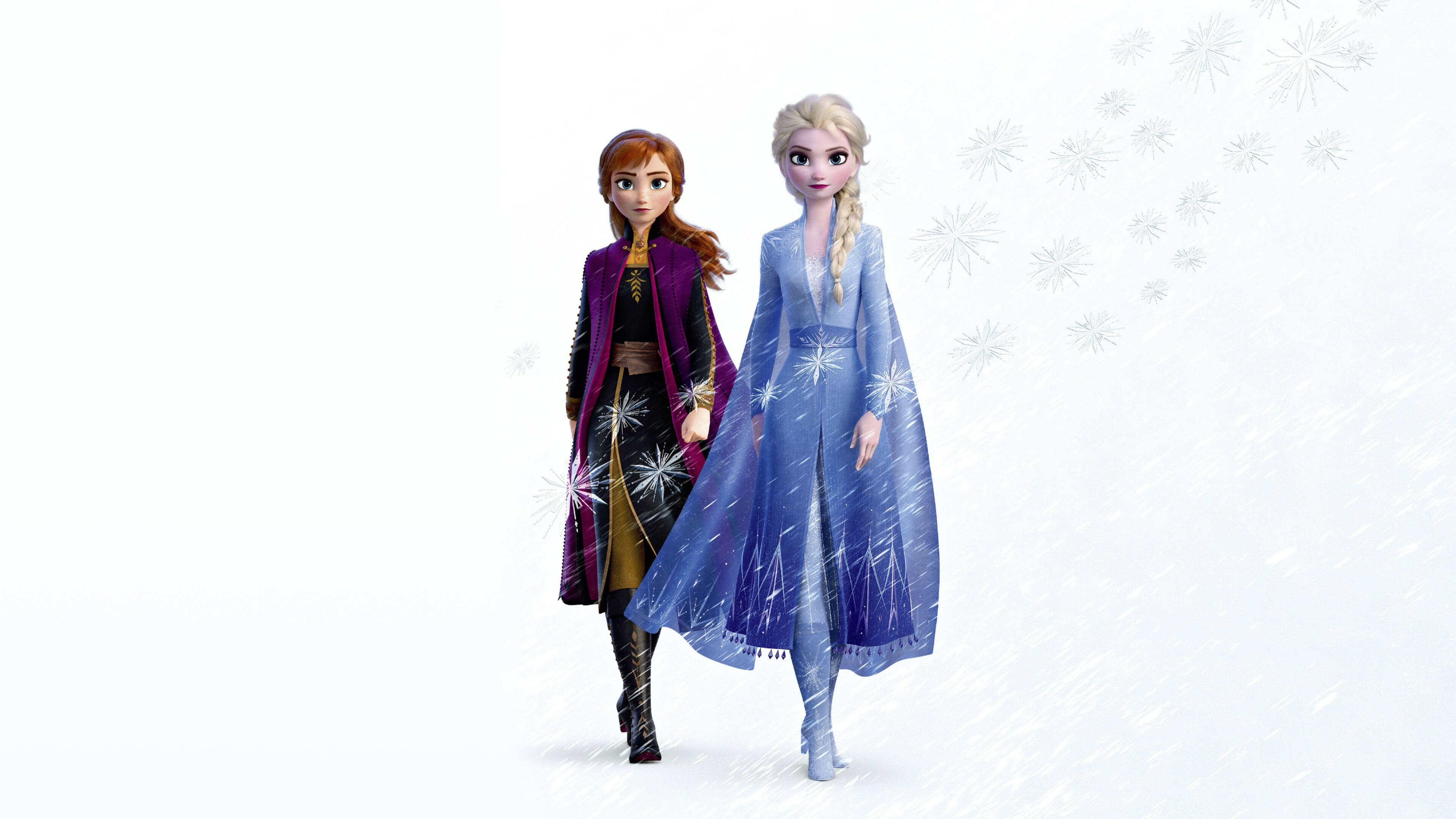 3840x2160 Frozen 2 Elsa And Anna UHD 4K Wallpaper