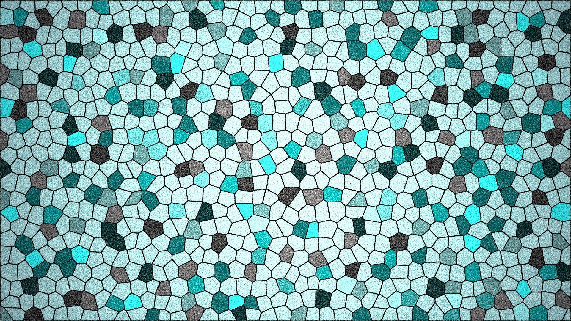 1920x1080 Ocean Mosaic Texture Wallpaper HD / Desktop and Mobile Background