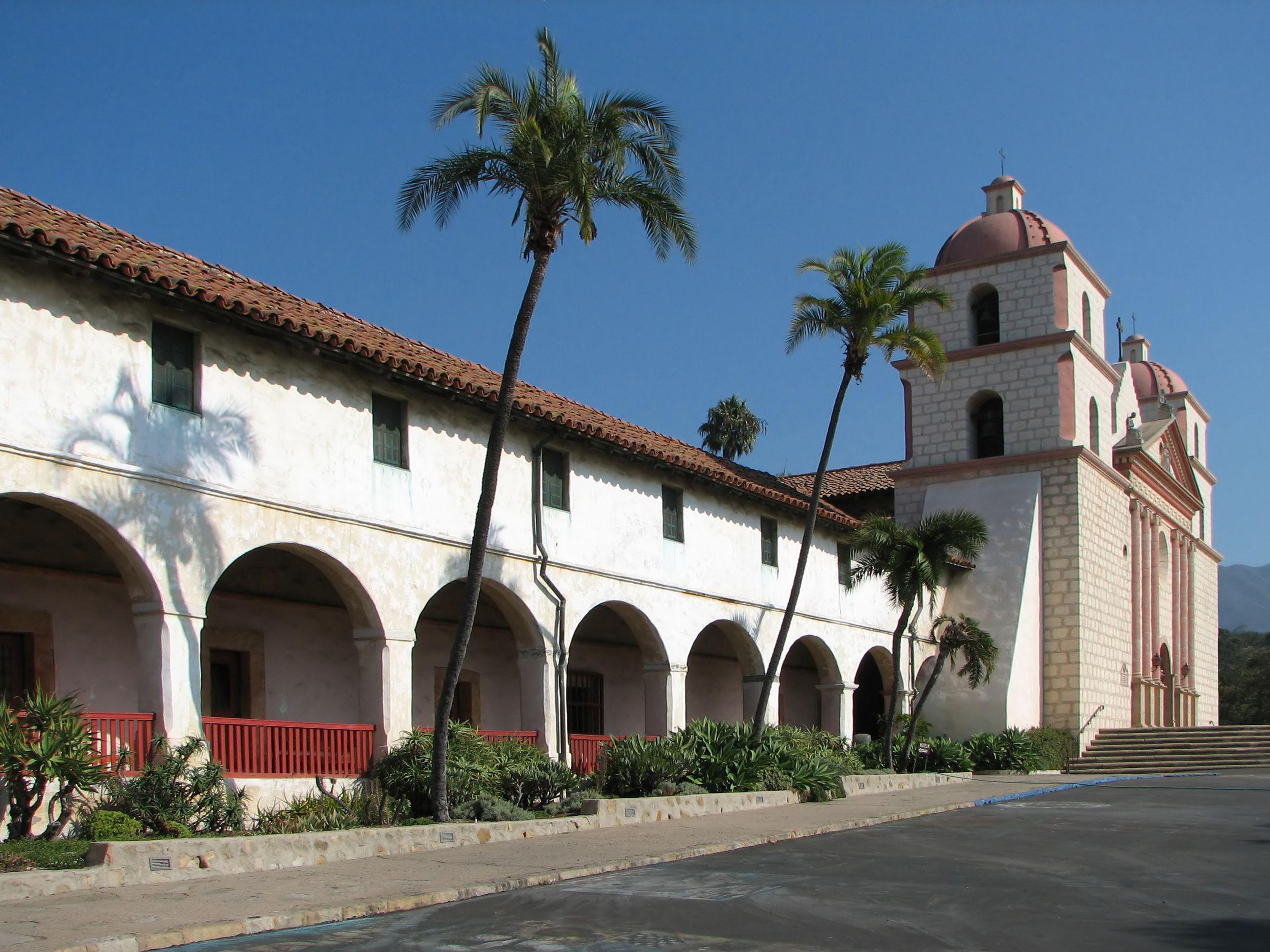 2592x1944 Mission Santa Barbara HD Wallpaper