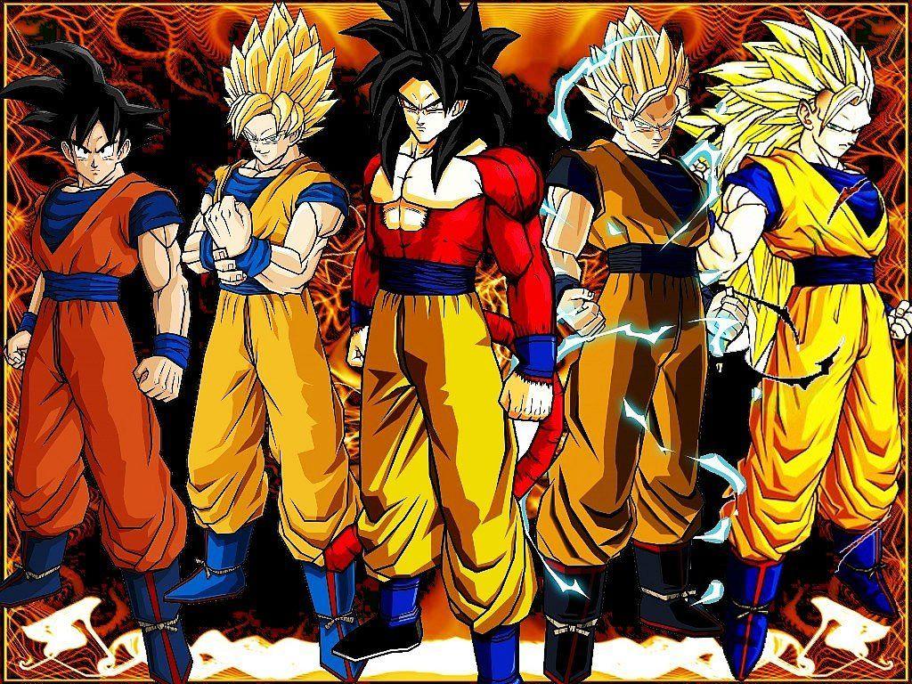 1024x768 Cool Dragon Ball Z Wallpaper