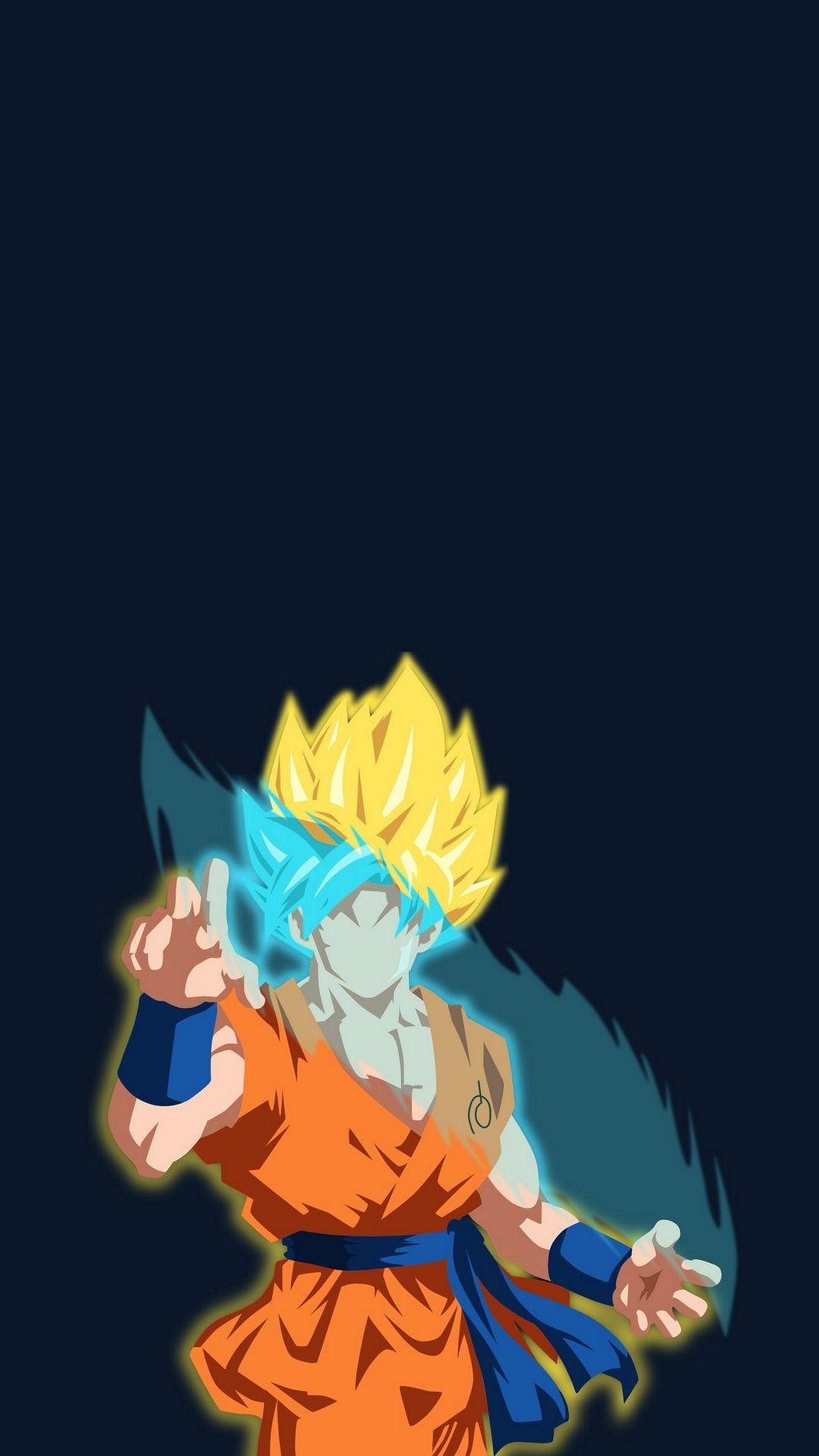 1080x1920 Goku Super Saiyan Anime Wallpaper Free Download