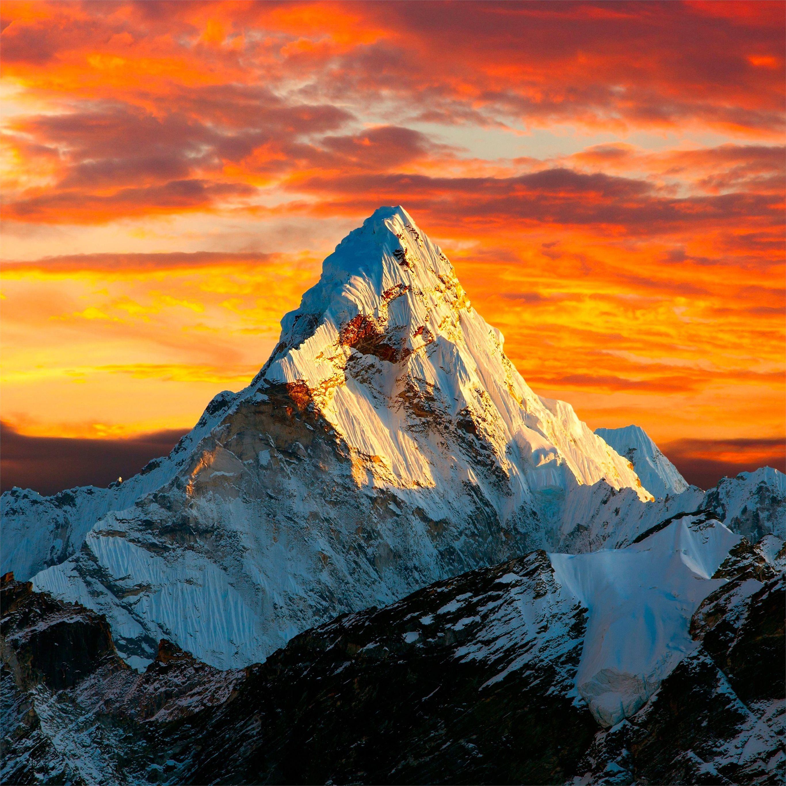 2732x2732 himalayas mountains landscape 4k iPad Pro Wallpaper Free Download