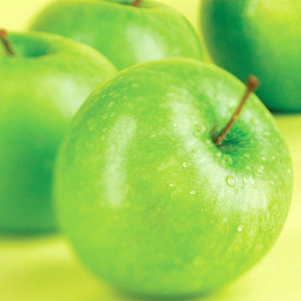 1024x1024 Crystal Green Apple ipad wallpaper, iPad Wallpaper, iPad