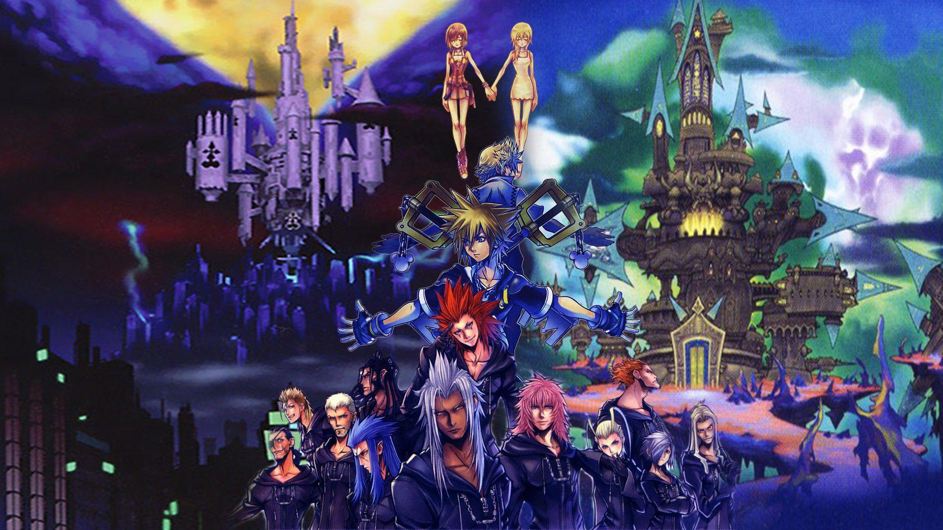 1920x1080 Free download Kingdom Hearts 2 Wallpaper - [1920x1080] for your Desktop, Mobile & Tablet. Explore Kingdom Hearts 2 Background. Kingdom Hearts 2 Wallpaper