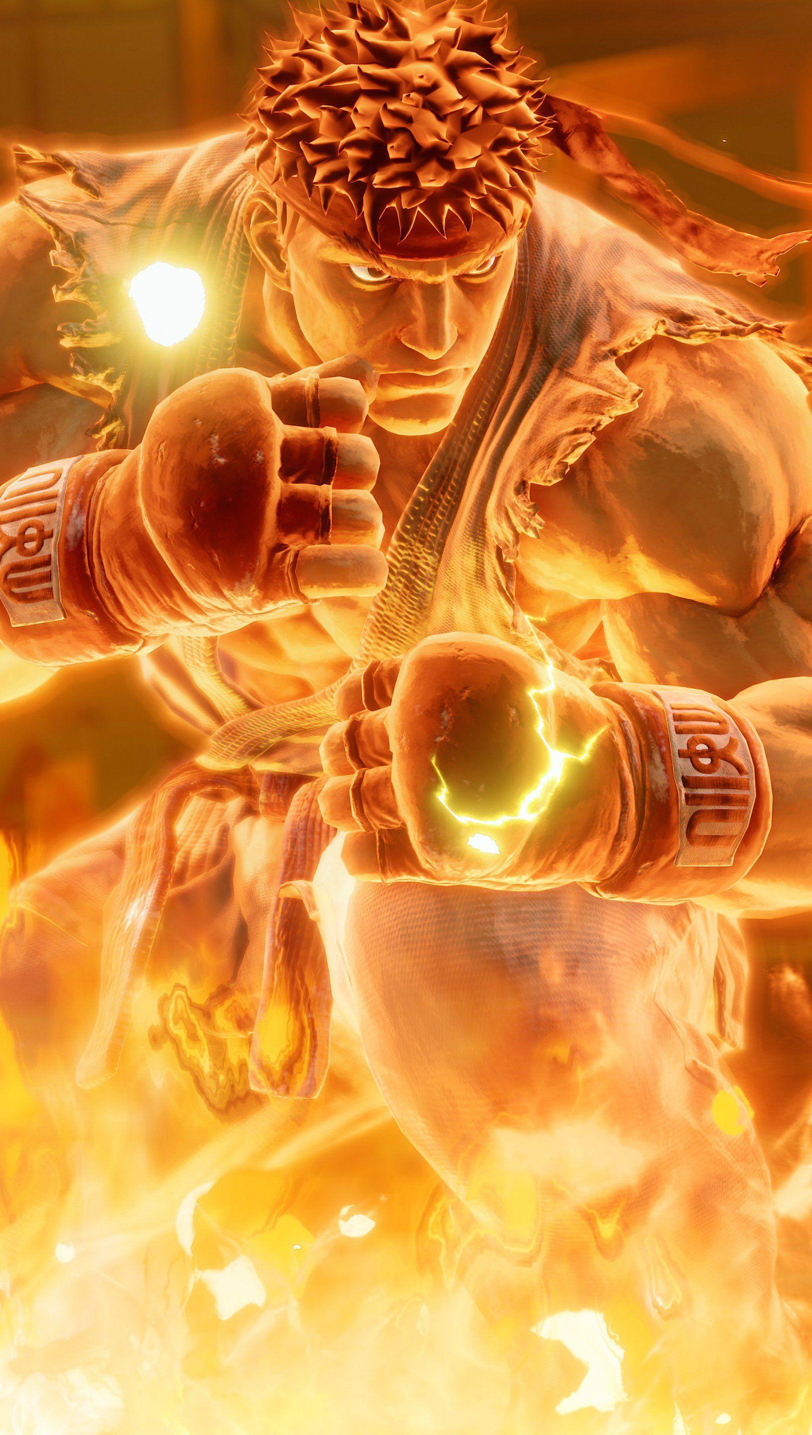 1630x2880 Ryu from Street Fighter Wallpaper 5k Ultra HD